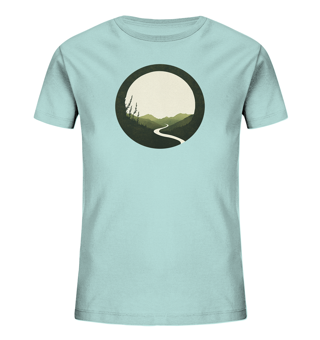 River of Life – Der Fluss des Seins - Kids Organic Shirt