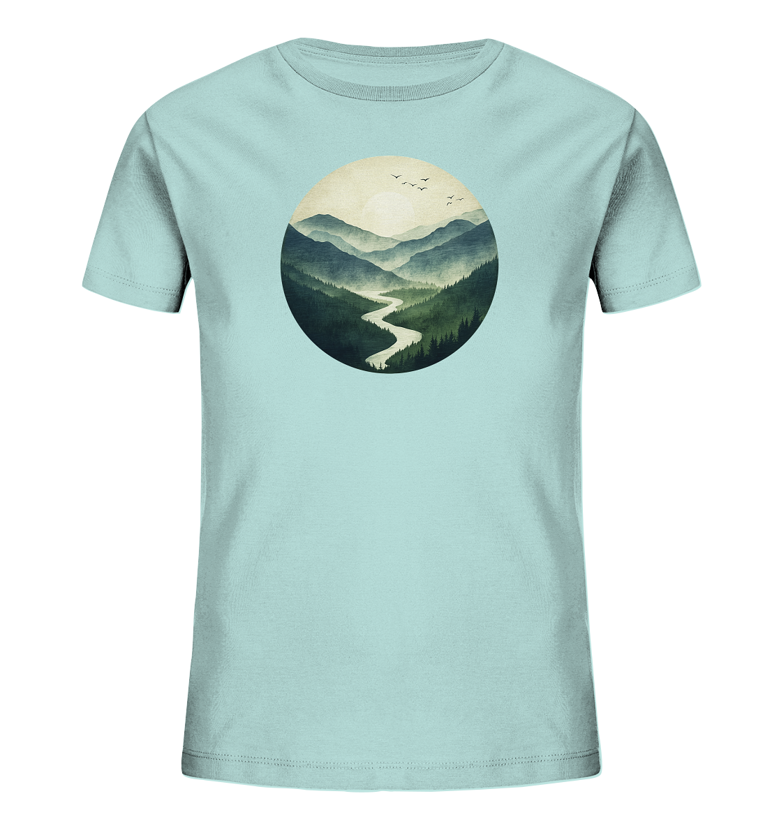 Valley – Die Ruhe zwischen den Höhen - Kids Organic Shirt