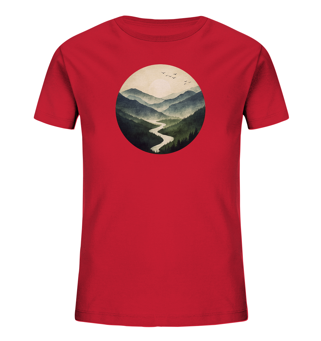 Valley – Die Ruhe zwischen den Höhen - Kids Organic Shirt