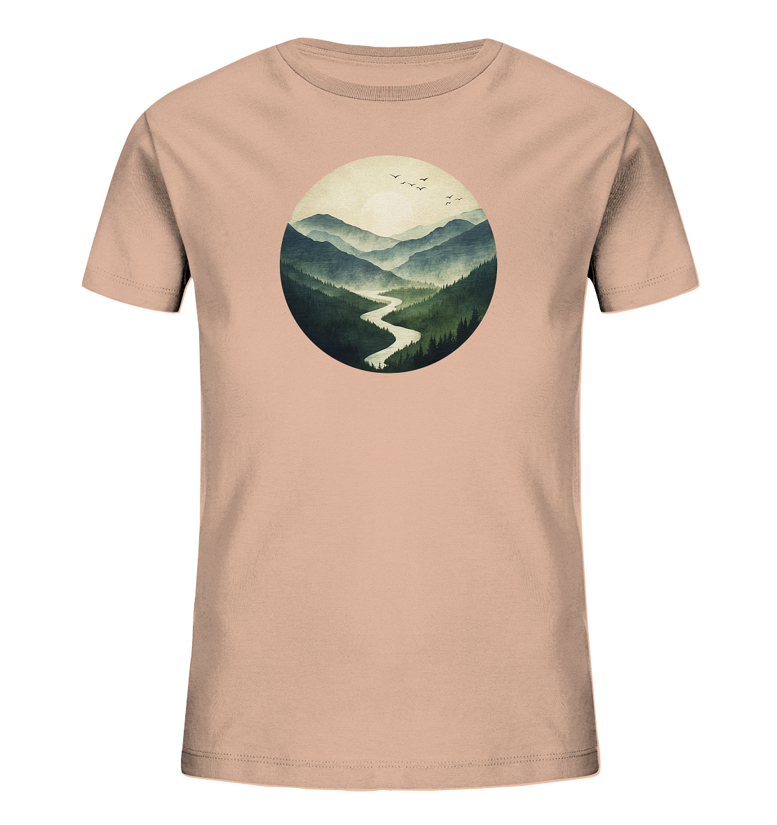 Valley – Die Ruhe zwischen den Höhen - Kids Organic Shirt