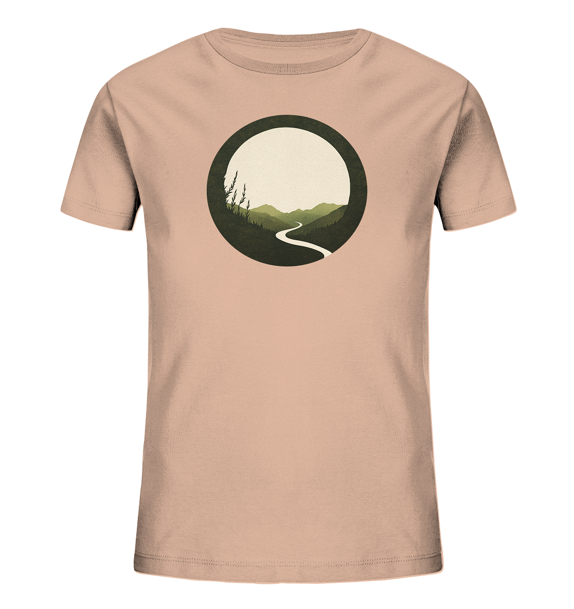 River of Life – Der Fluss des Seins - Kids Organic Shirt