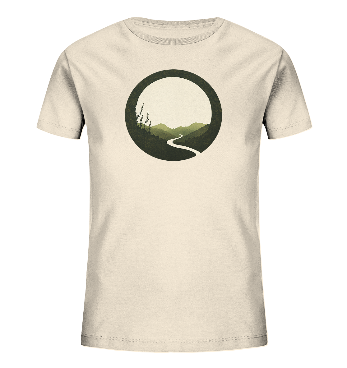 River of Life – Der Fluss des Seins - Kids Organic Shirt
