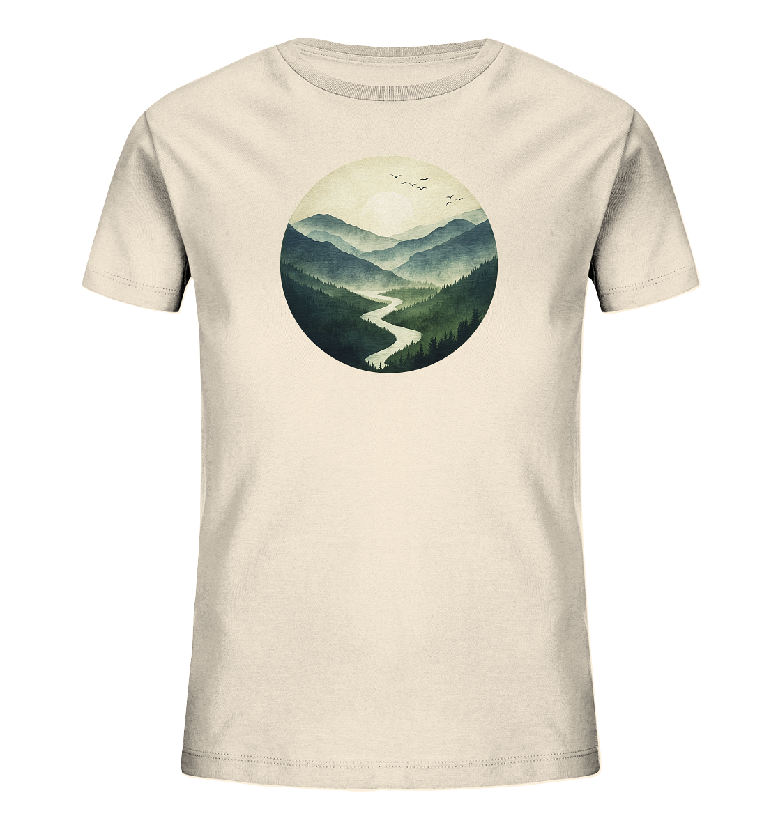 Valley – Die Ruhe zwischen den Höhen - Kids Organic Shirt