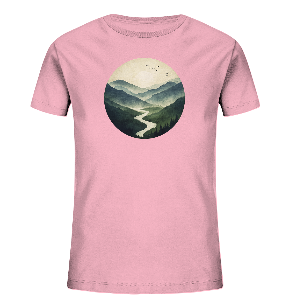 Valley – Die Ruhe zwischen den Höhen - Kids Organic Shirt