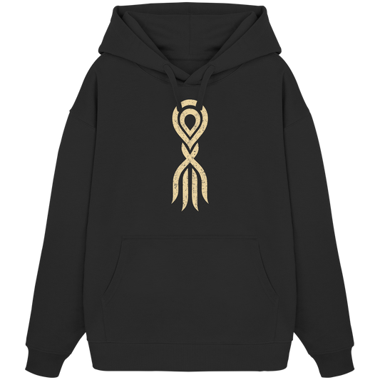 The Old King – Die Weisheit der Zeit - Organic Oversize Hoodie