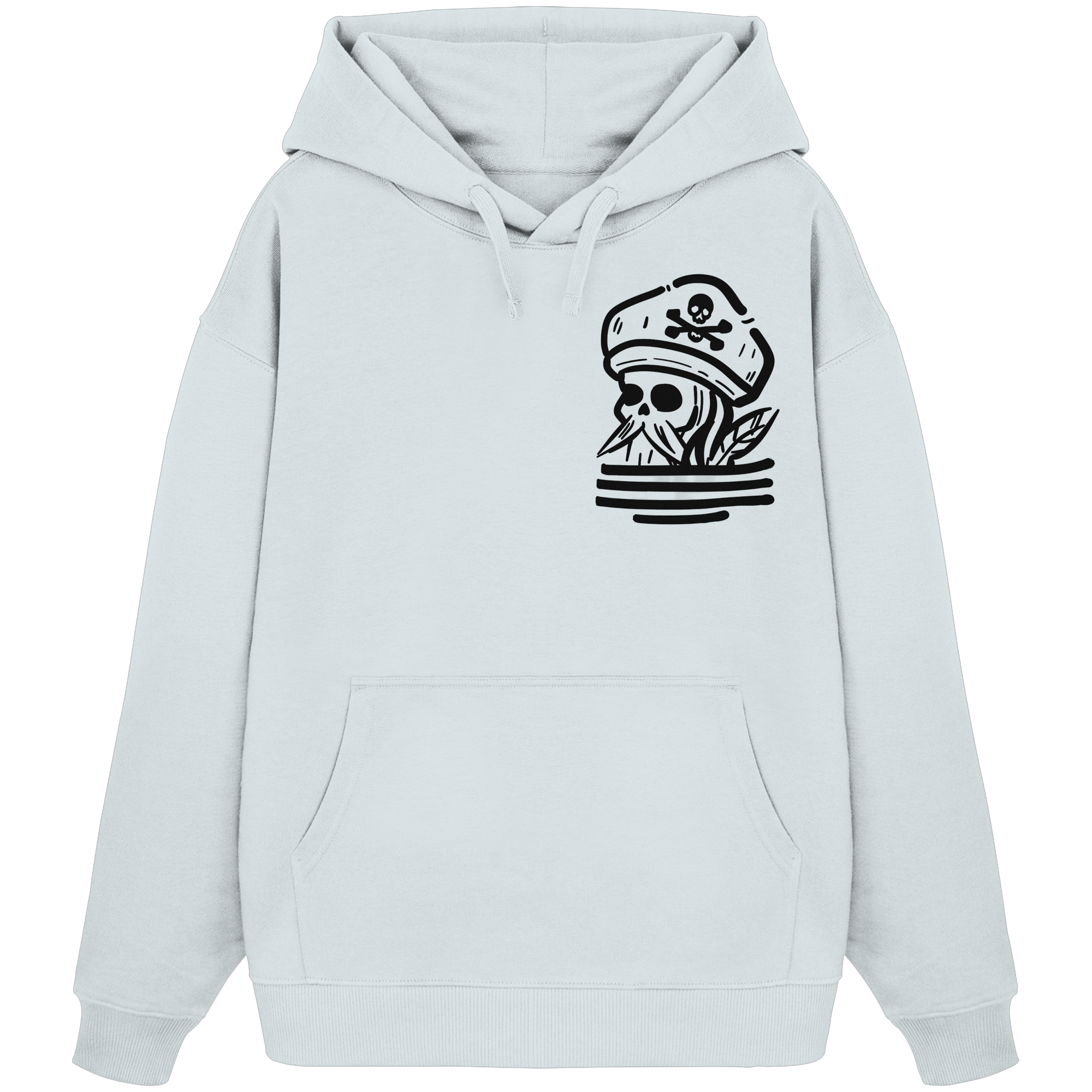 Der Piratenkapitän - Organic Oversize Hoodie