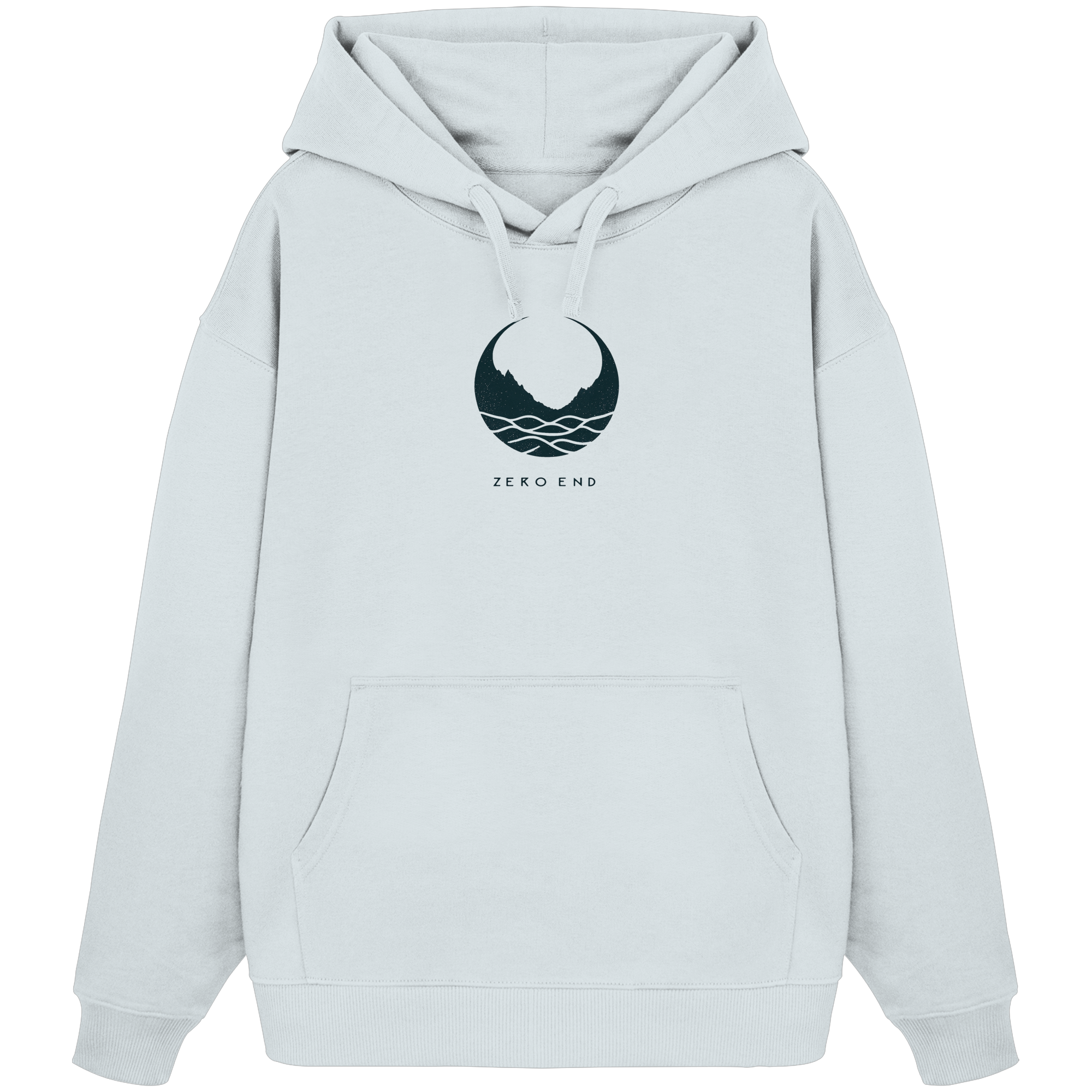 Moon & Stars – Licht in der Dunkelheit - Organic Oversize Hoodie