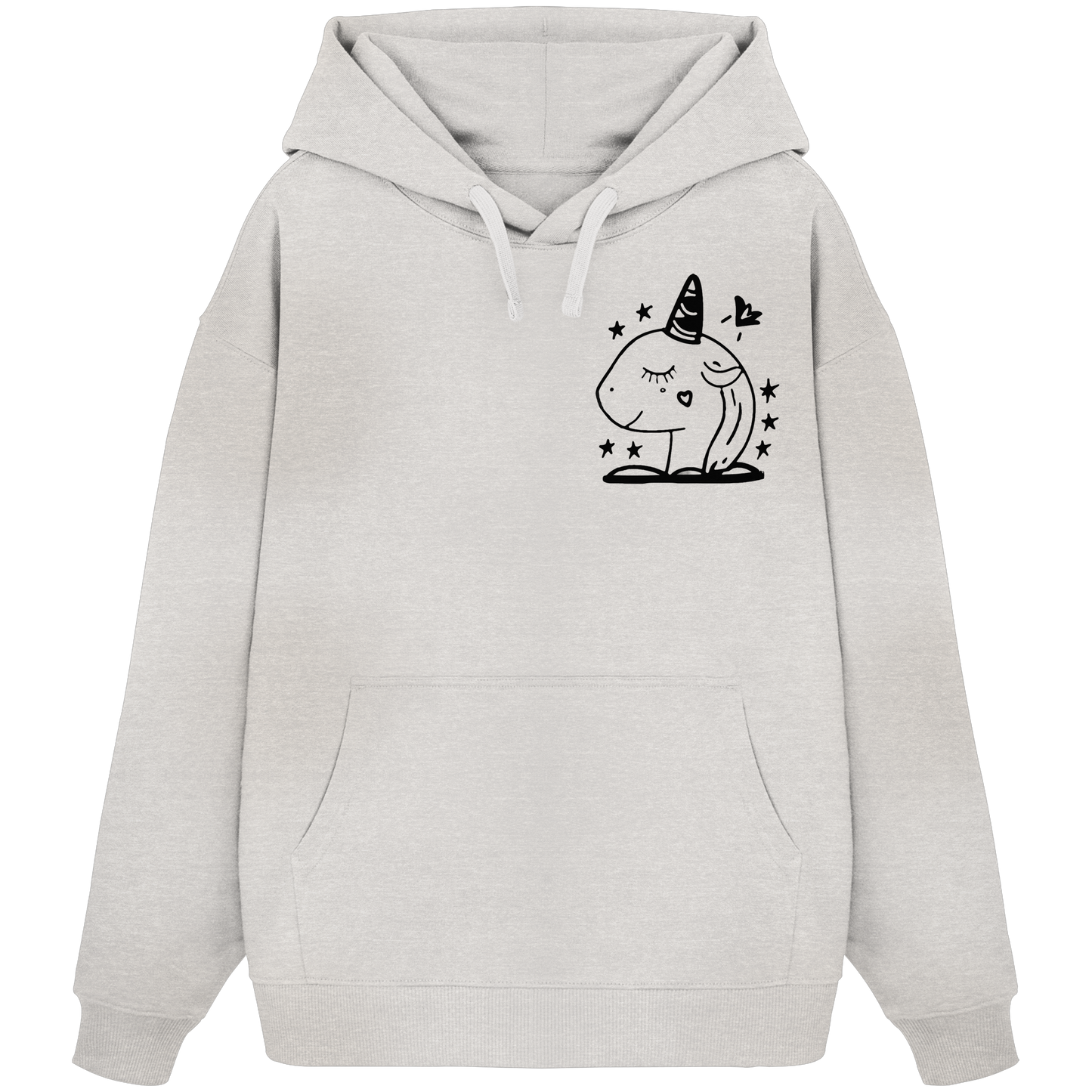 Das Einhorn - Organic Oversize Hoodie
