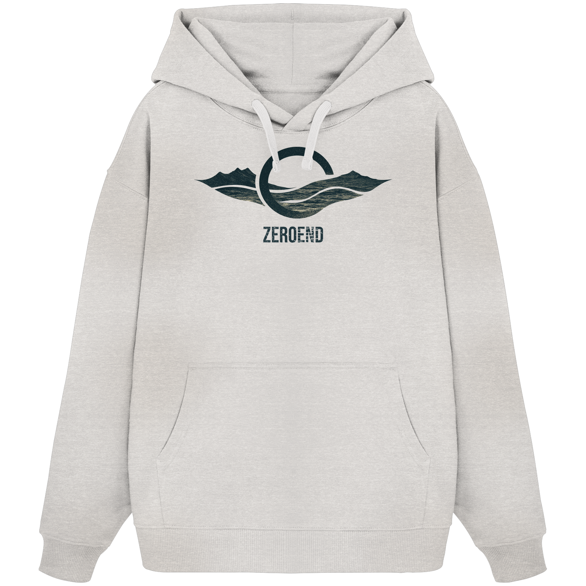 Everything is Movement – Der Fluss des Lebens - Organic Oversize Hoodie