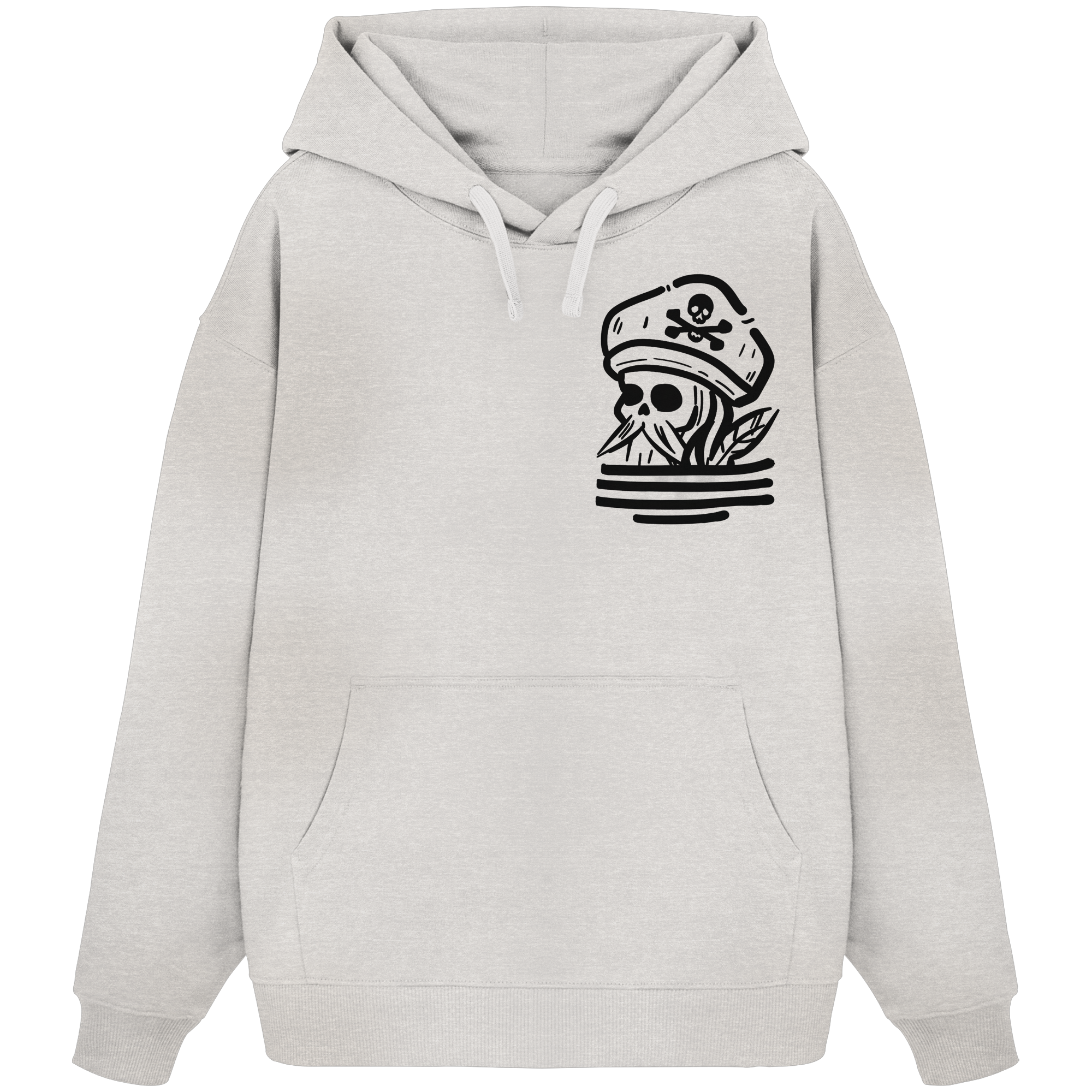 Der Piratenkapitän - Organic Oversize Hoodie
