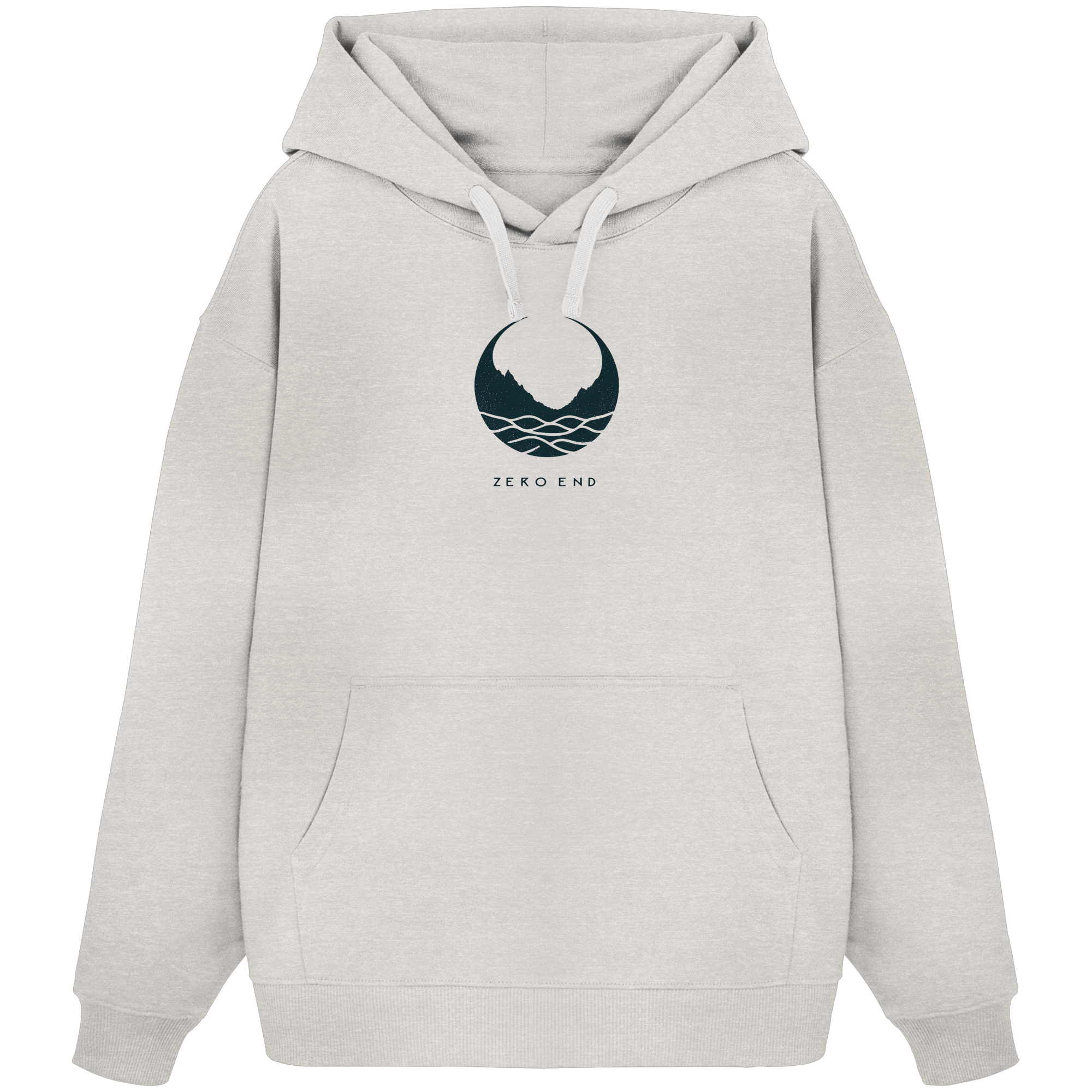 Moon & Stars – Licht in der Dunkelheit - Organic Oversize Hoodie