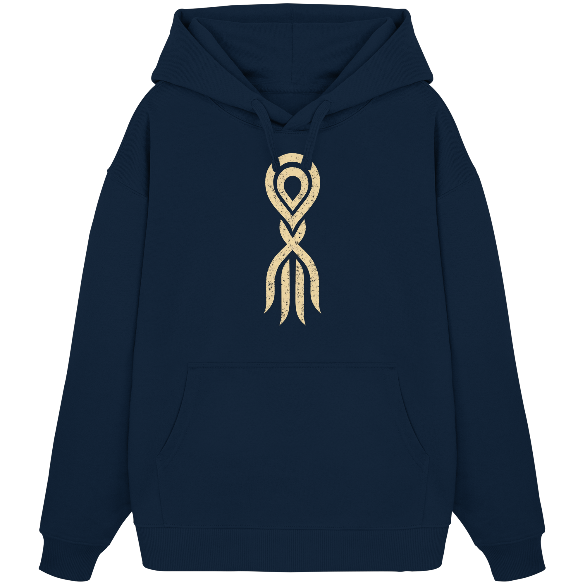 The Old King – Die Weisheit der Zeit - Organic Oversize Hoodie