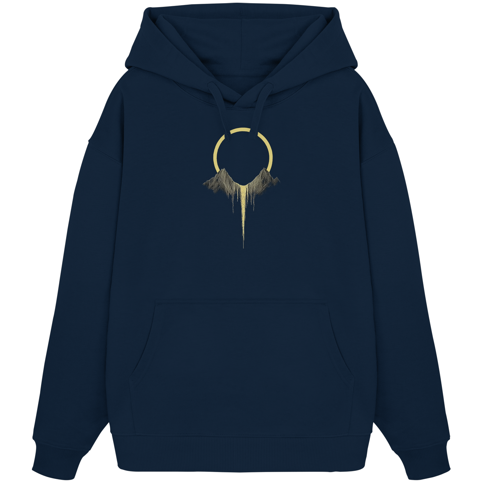 Mountains – Der Ruf der Höhen - Organic Oversize Hoodie