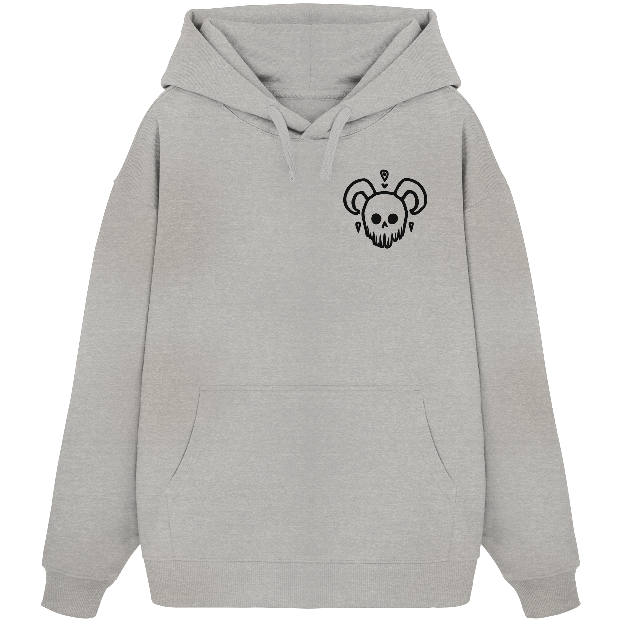 Der Totenkopf - Organic Oversize Hoodie