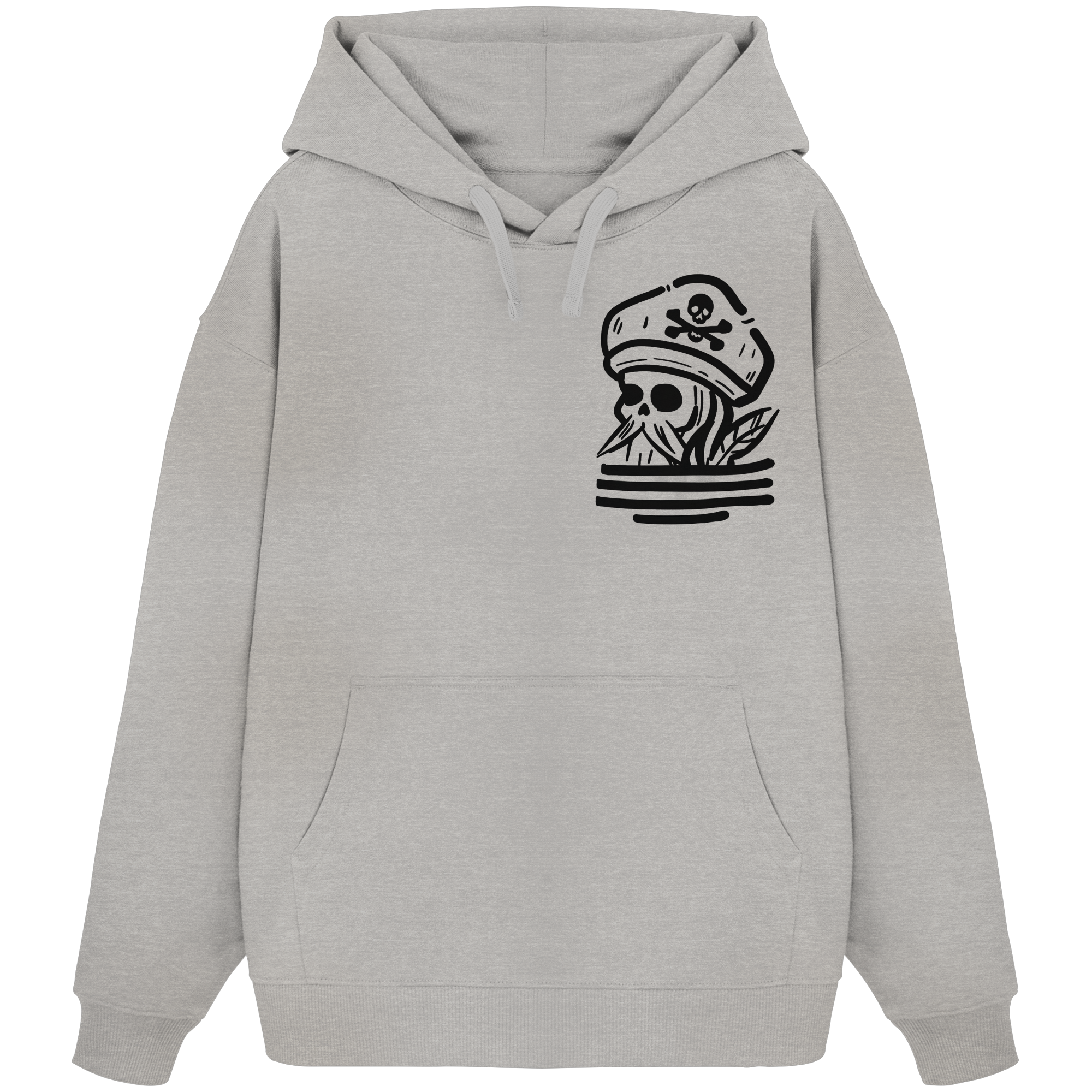 Der Piratenkapitän - Organic Oversize Hoodie