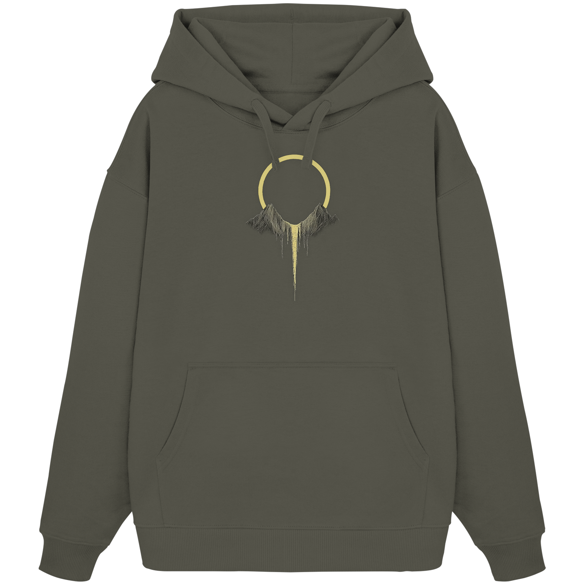 Mountains – Der Ruf der Höhen - Organic Oversize Hoodie