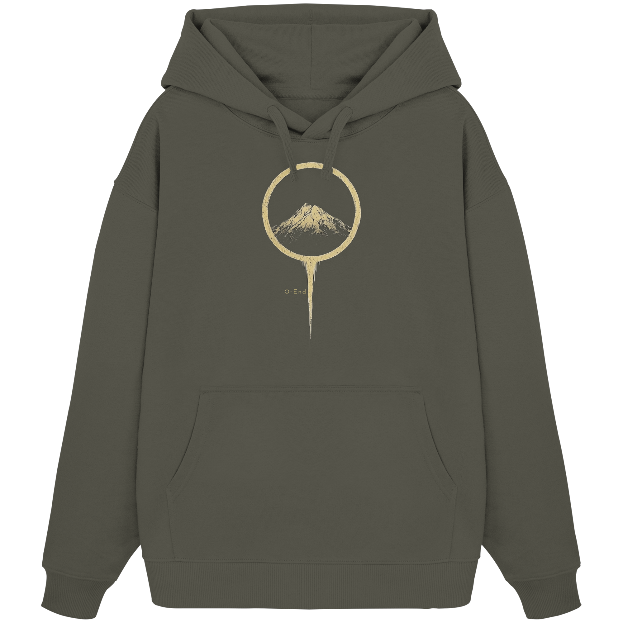 Mountain – Die unerschütterliche Kraft - Organic Oversize Hoodie