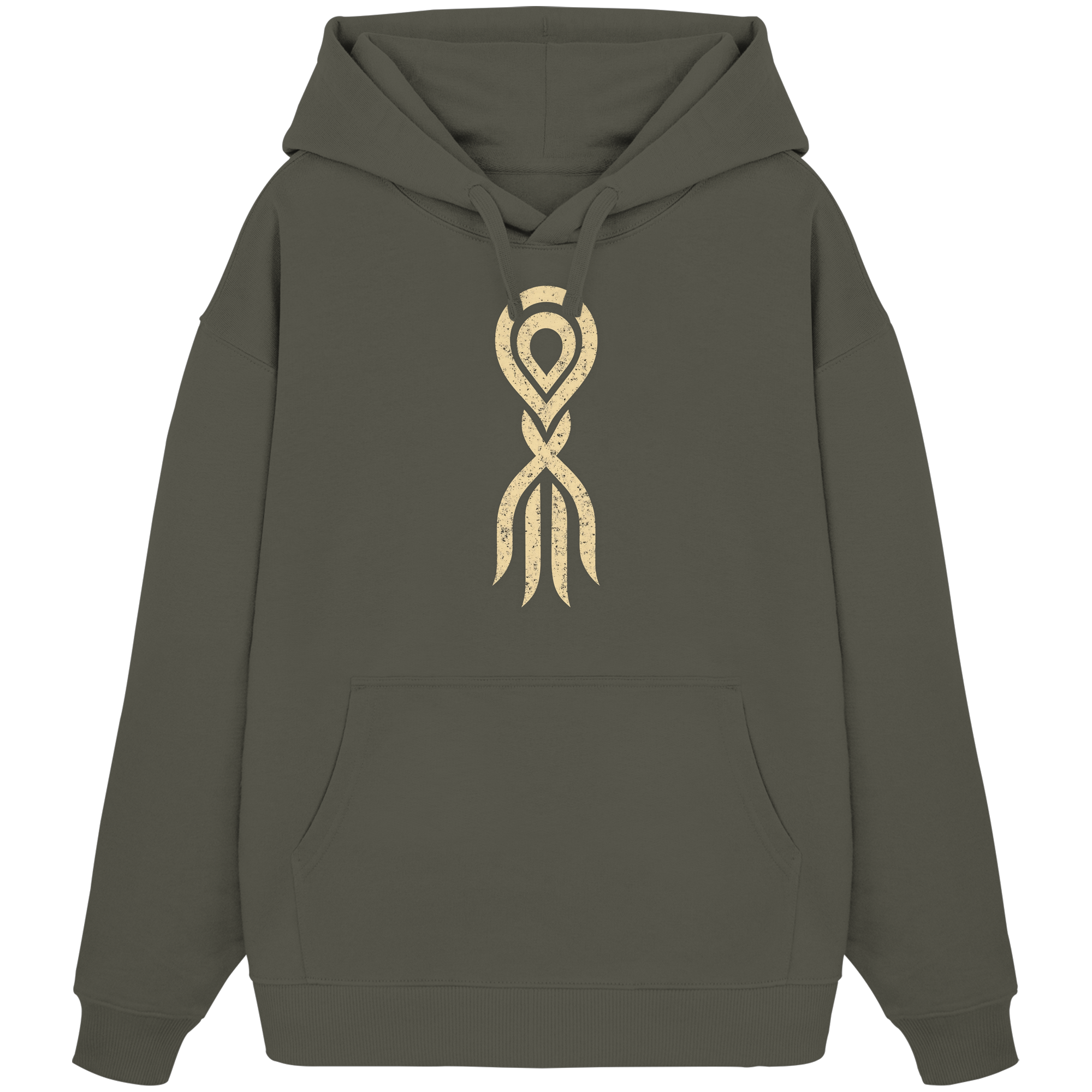 The Old King – Die Weisheit der Zeit - Organic Oversize Hoodie