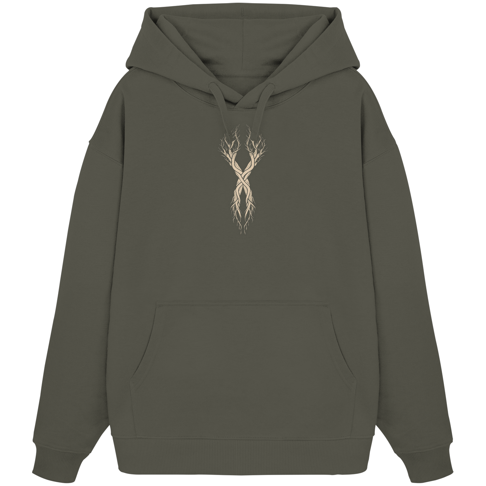 Gebo  – Das Zeichen der Verbindung - Organic Oversize Hoodie