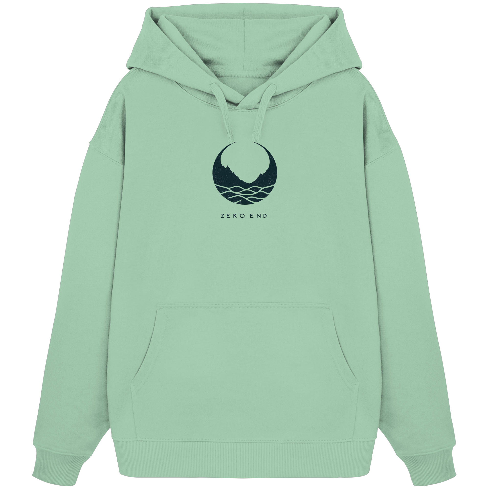 Moon & Stars – Licht in der Dunkelheit - Organic Oversize Hoodie