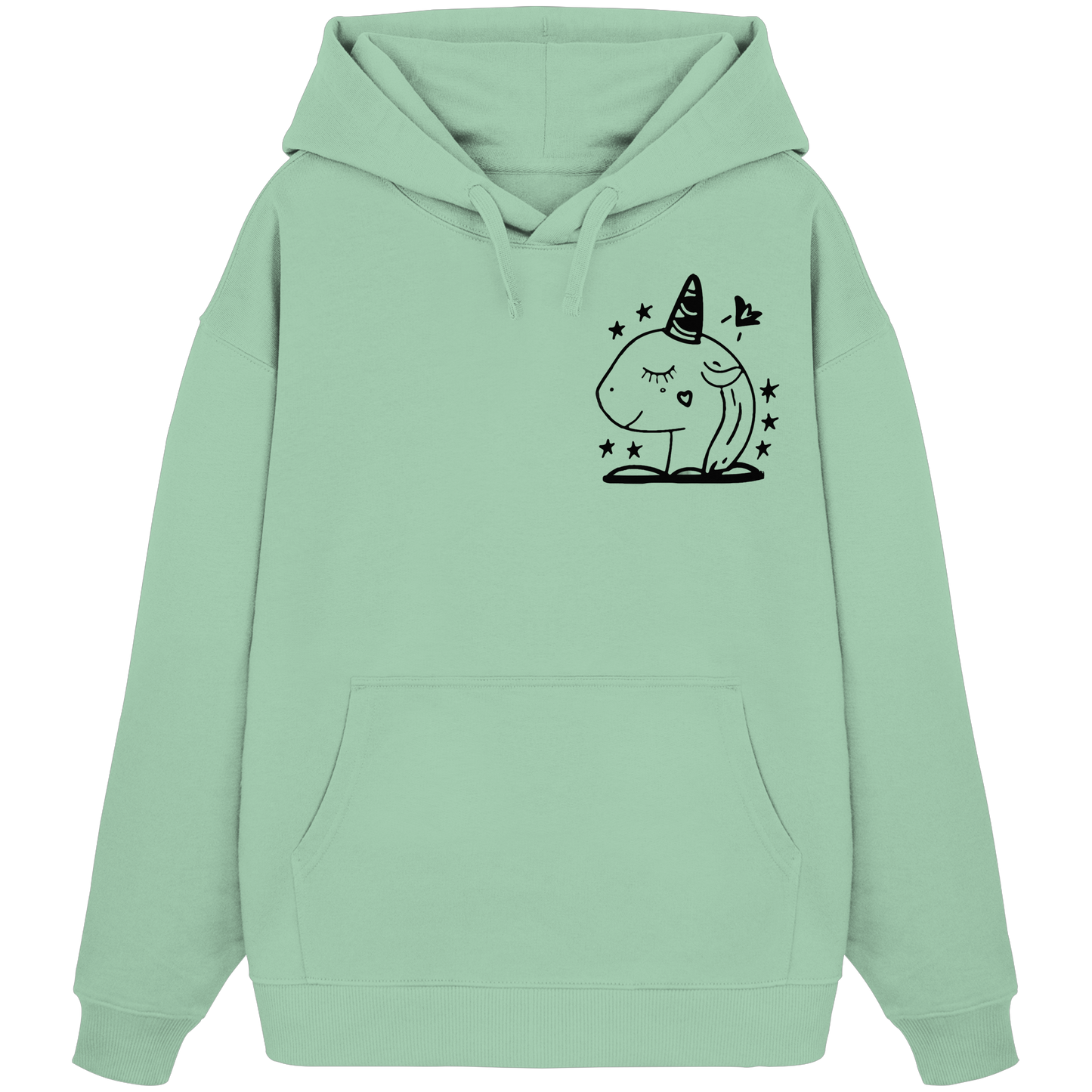 Das Einhorn - Organic Oversize Hoodie