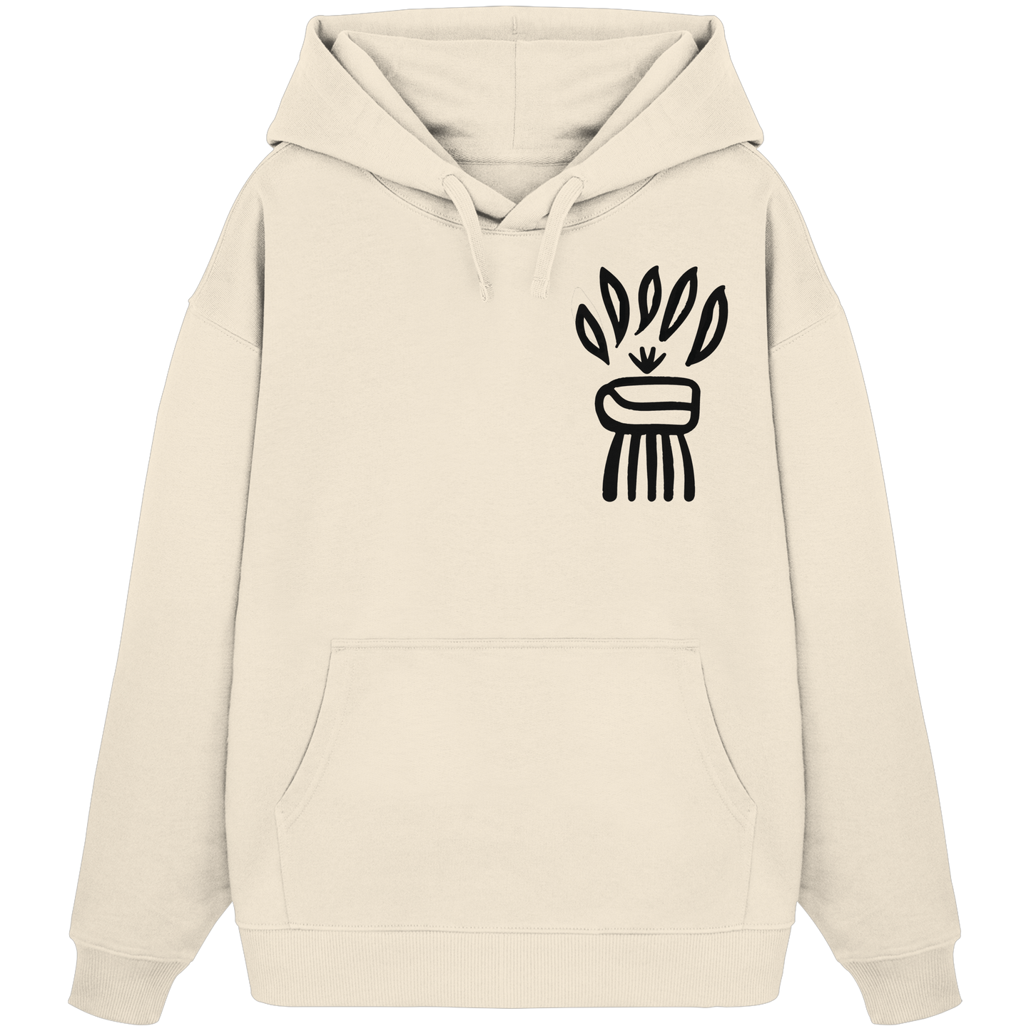 Das Lagerfeuer - Organic Oversize Hoodie