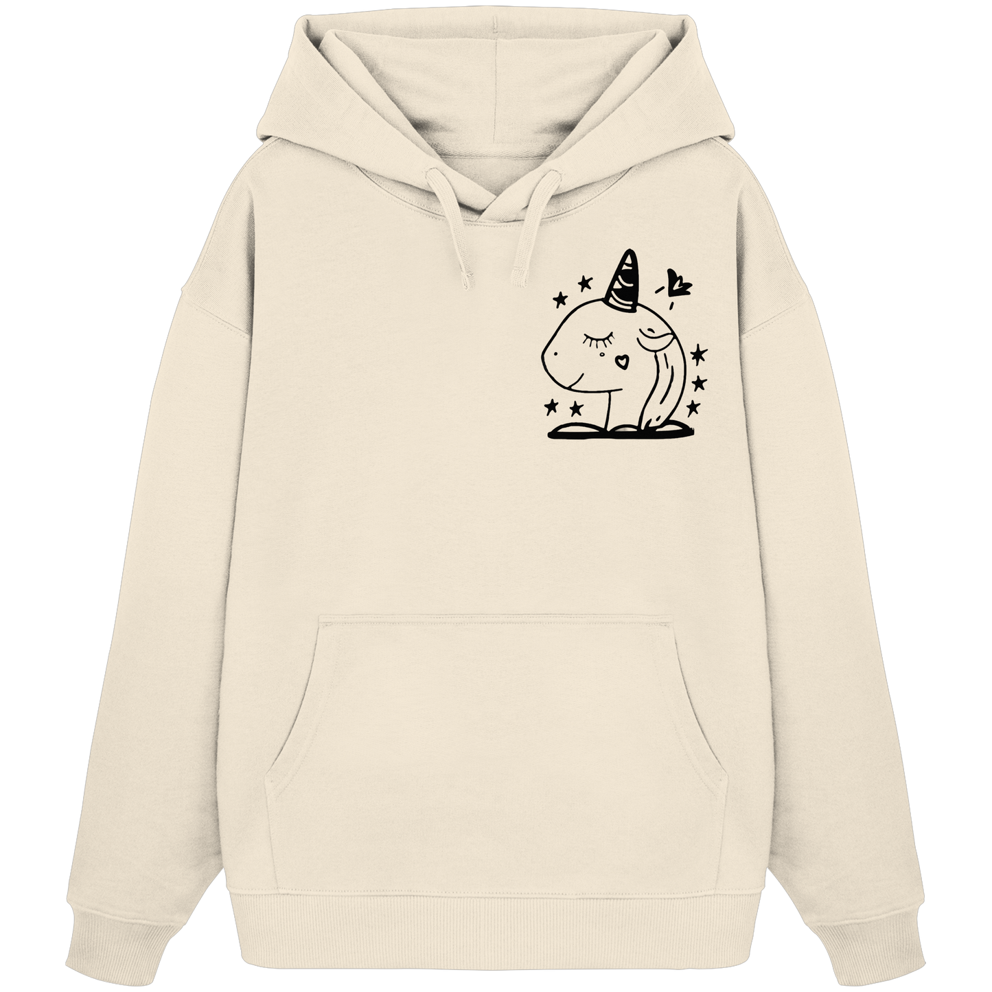 Das Einhorn - Organic Oversize Hoodie