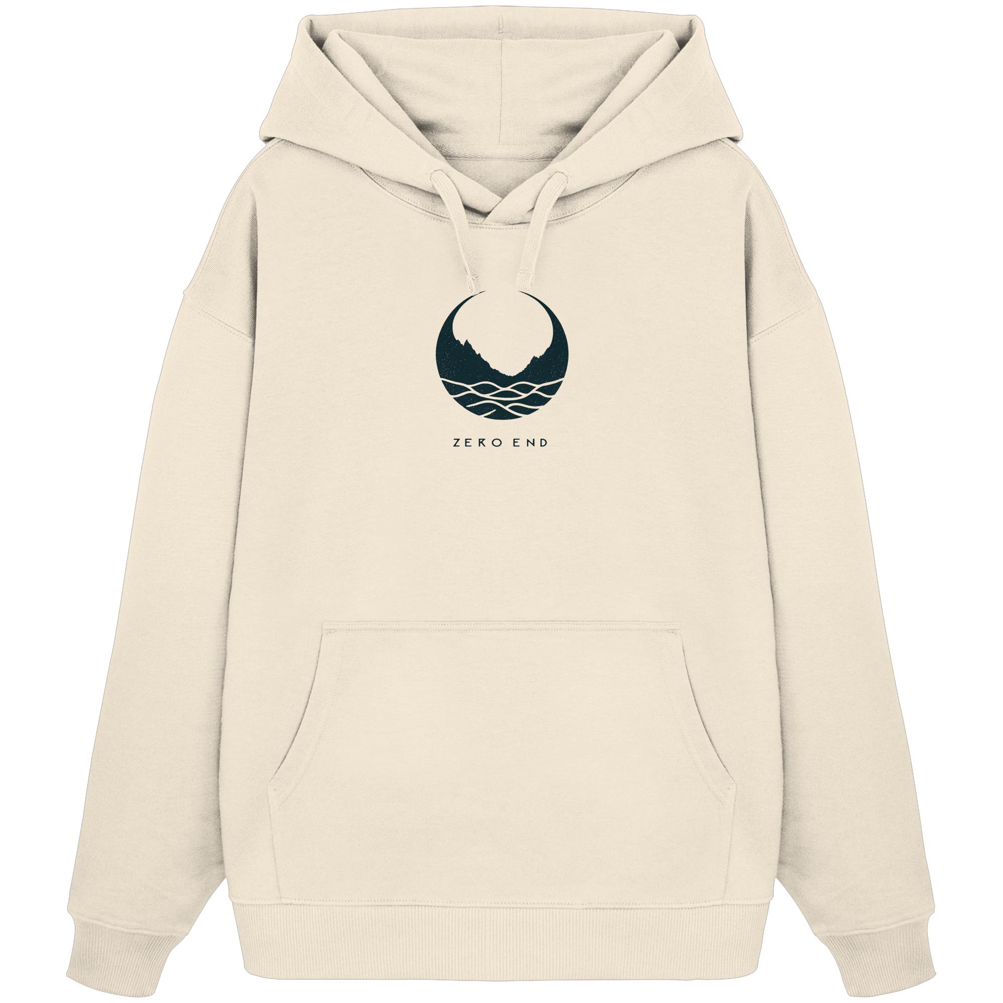 Moon & Stars – Licht in der Dunkelheit - Organic Oversize Hoodie