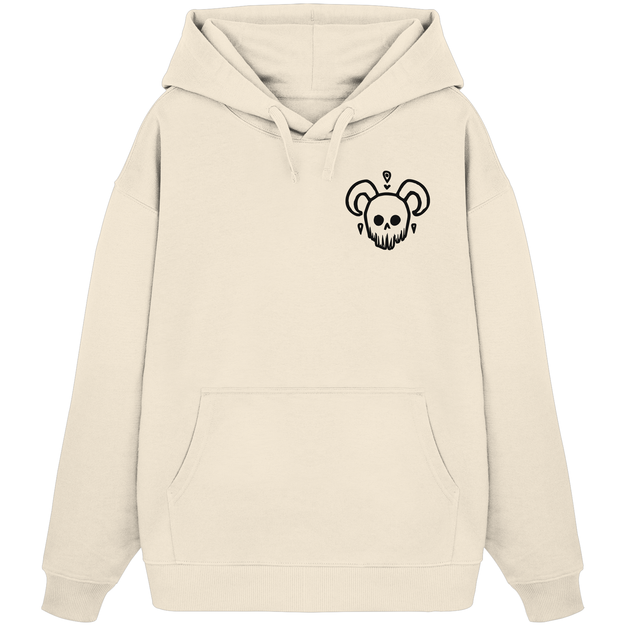 Der Totenkopf - Organic Oversize Hoodie
