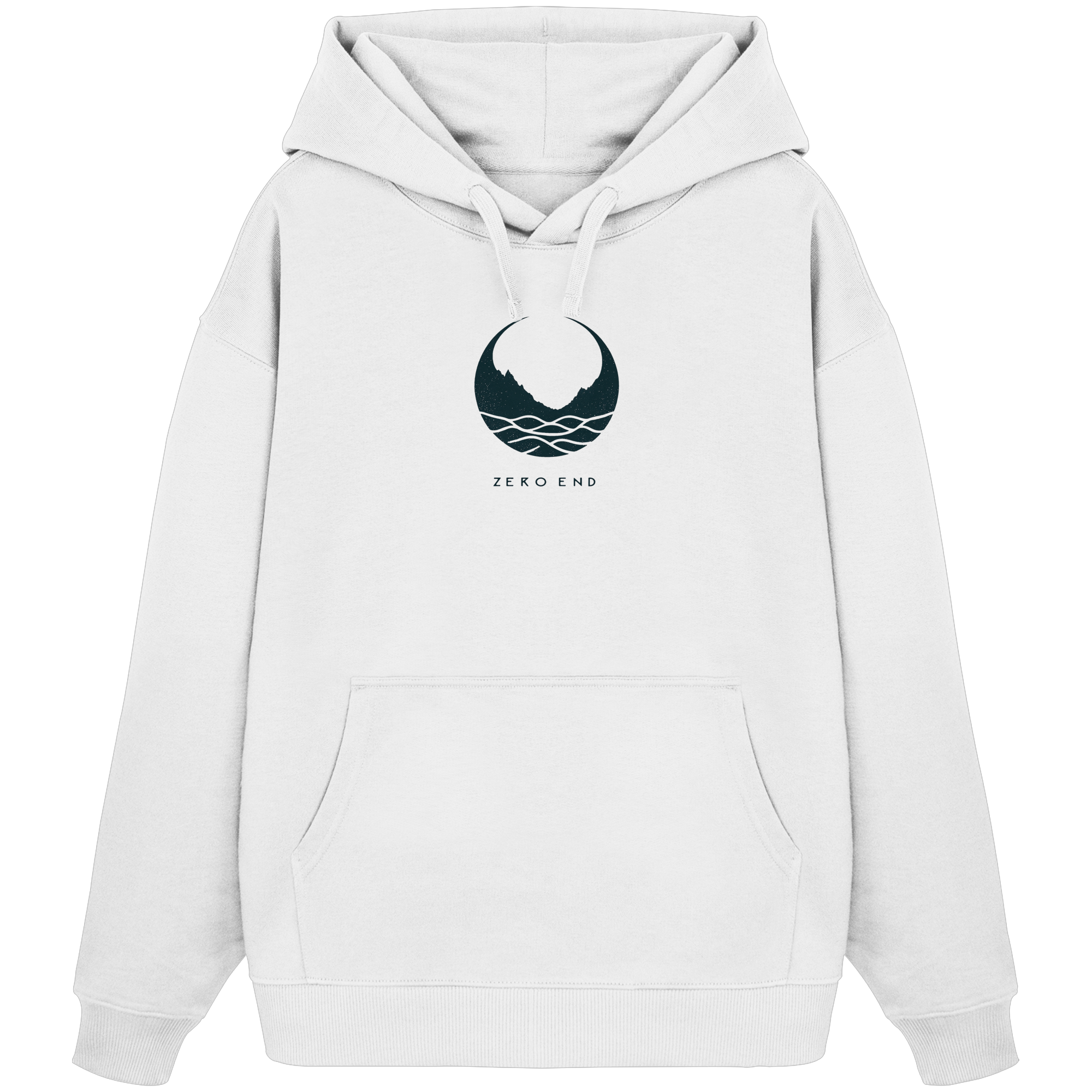Moon & Stars – Licht in der Dunkelheit - Organic Oversize Hoodie