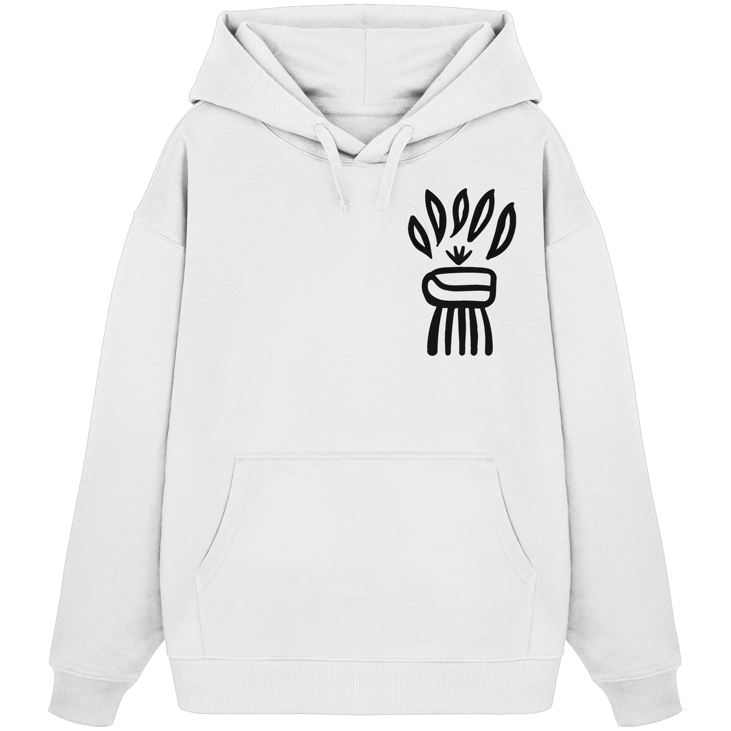 Das Lagerfeuer - Organic Oversize Hoodie