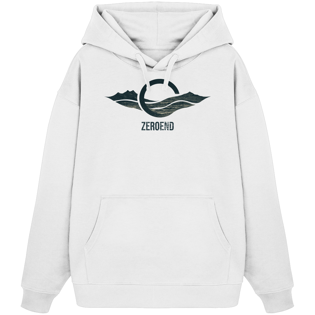 Everything is Movement – Der Fluss des Lebens - Organic Oversize Hoodie