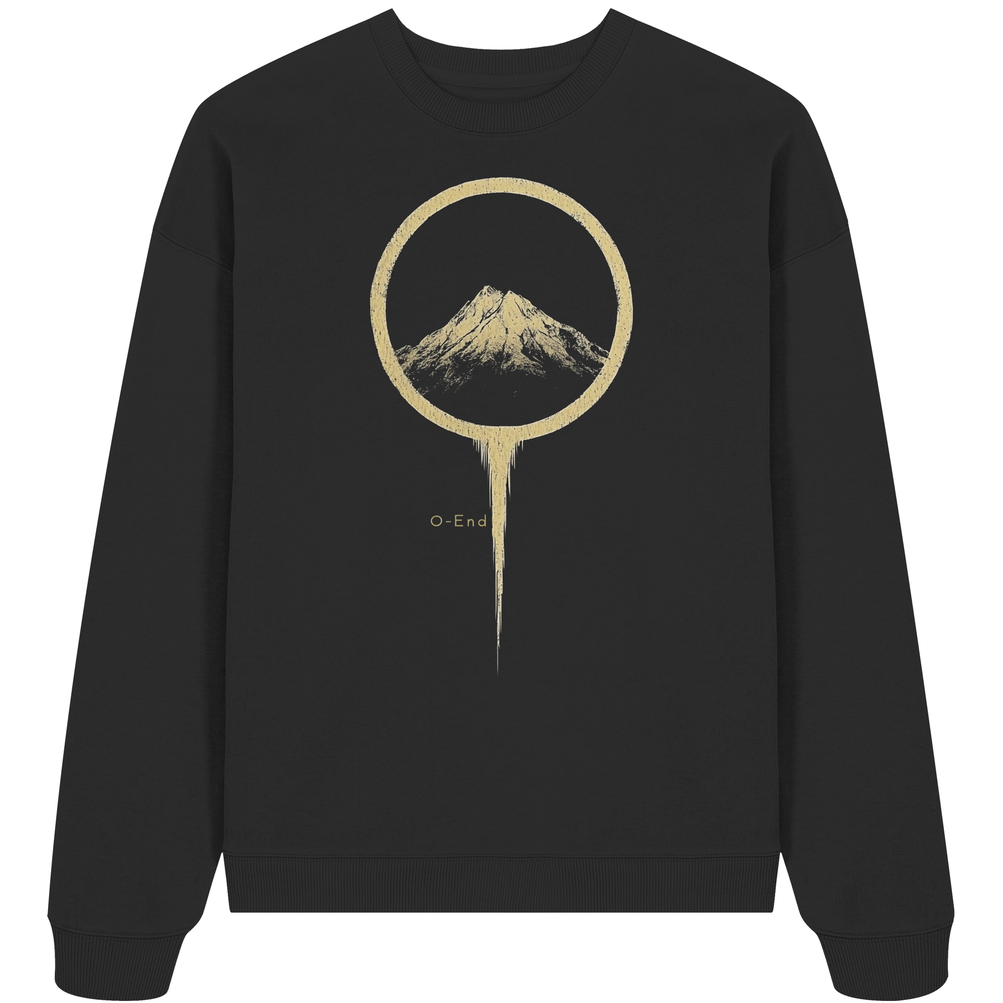 Mountain – Die unerschütterliche Kraft - Organic Oversize Sweatshirt