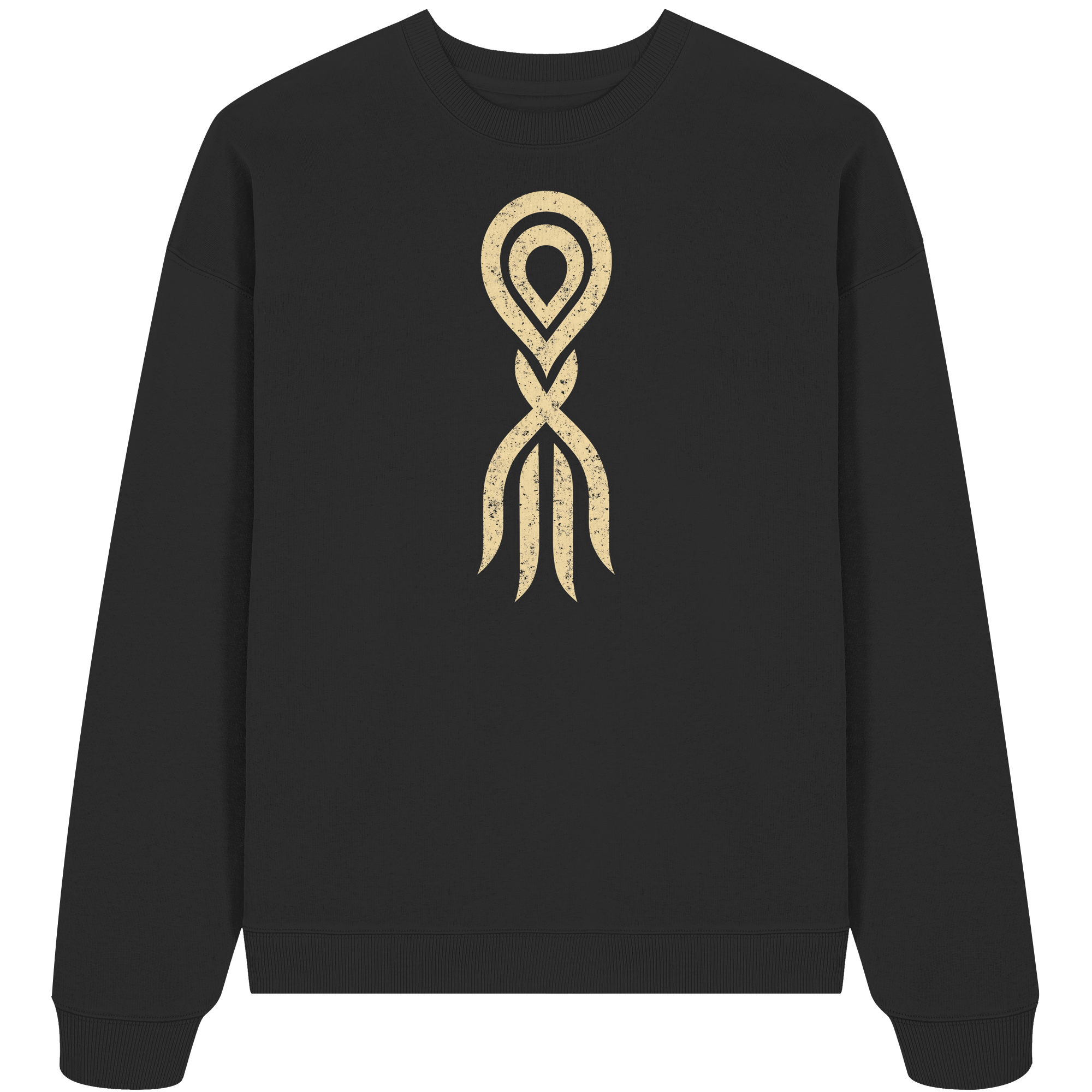 The Old King – Die Weisheit der Zeit - Organic Oversize Sweatshirt