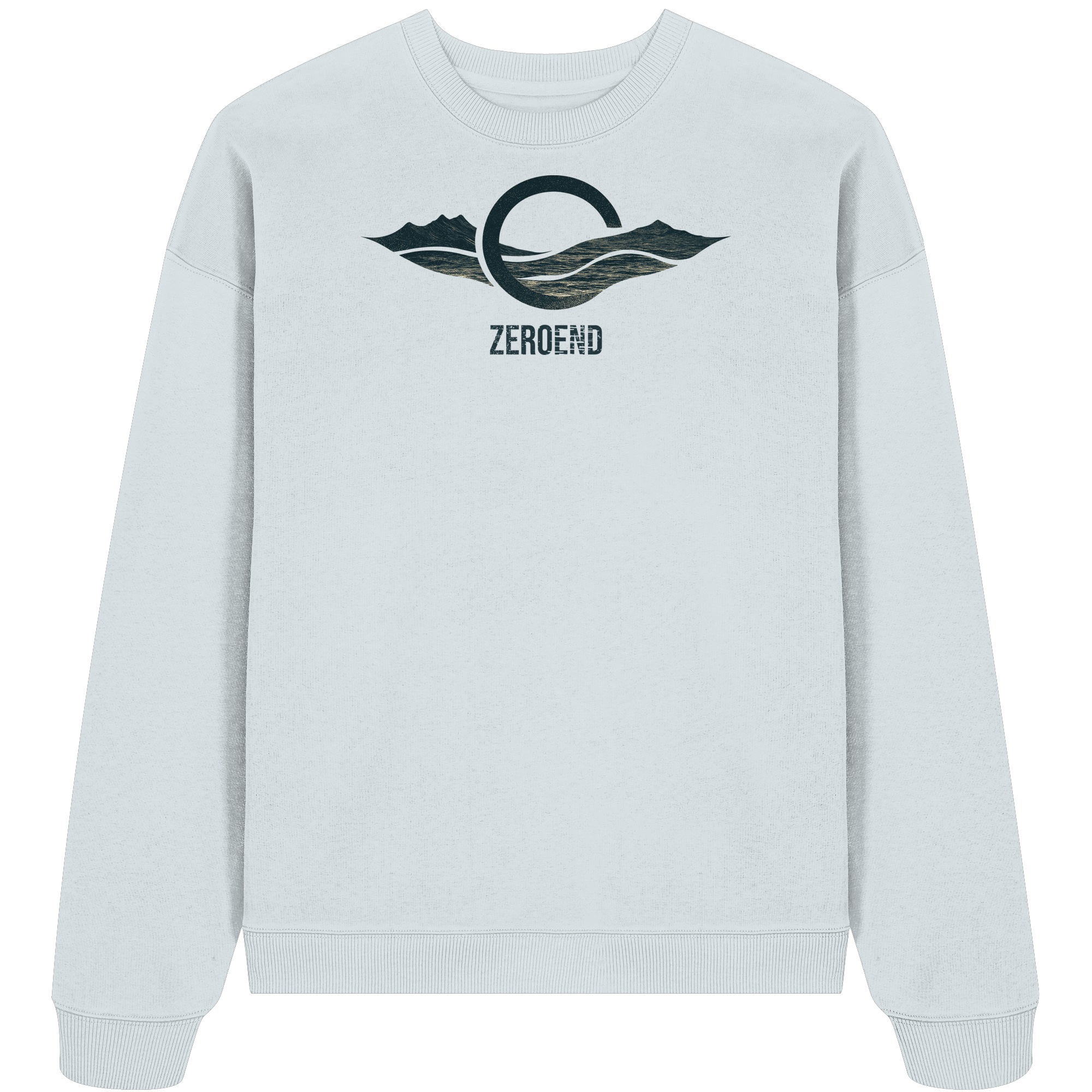 Everything is Movement – Der Fluss des Lebens - Organic Oversize Sweatshirt