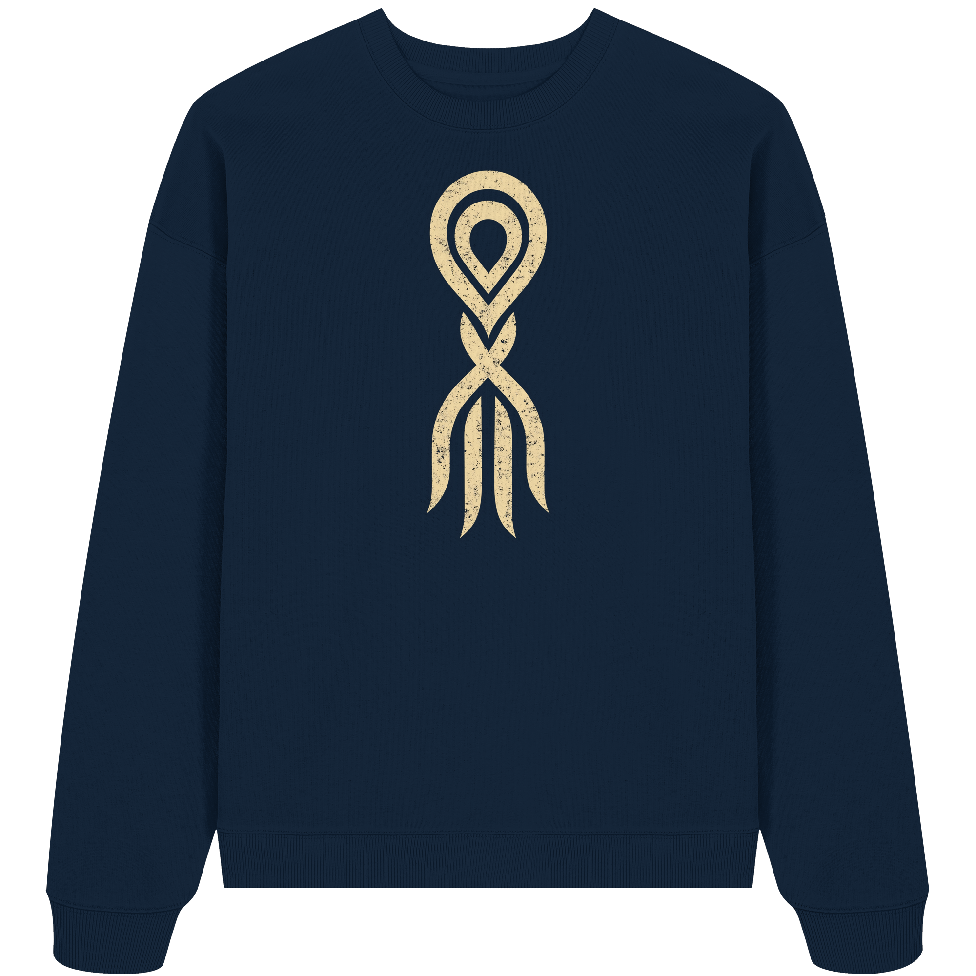 The Old King – Die Weisheit der Zeit - Organic Oversize Sweatshirt