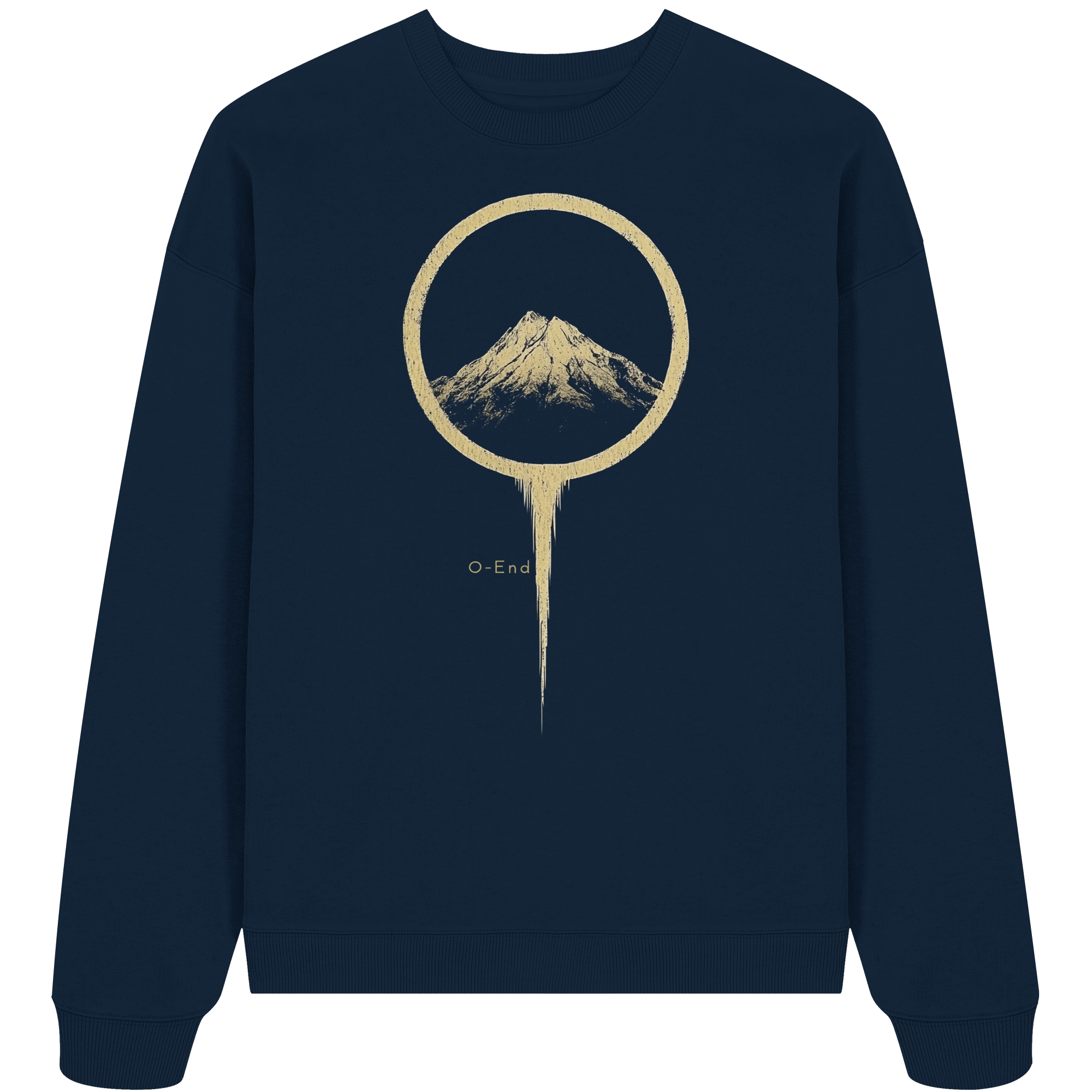 Mountain – Die unerschütterliche Kraft - Organic Oversize Sweatshirt