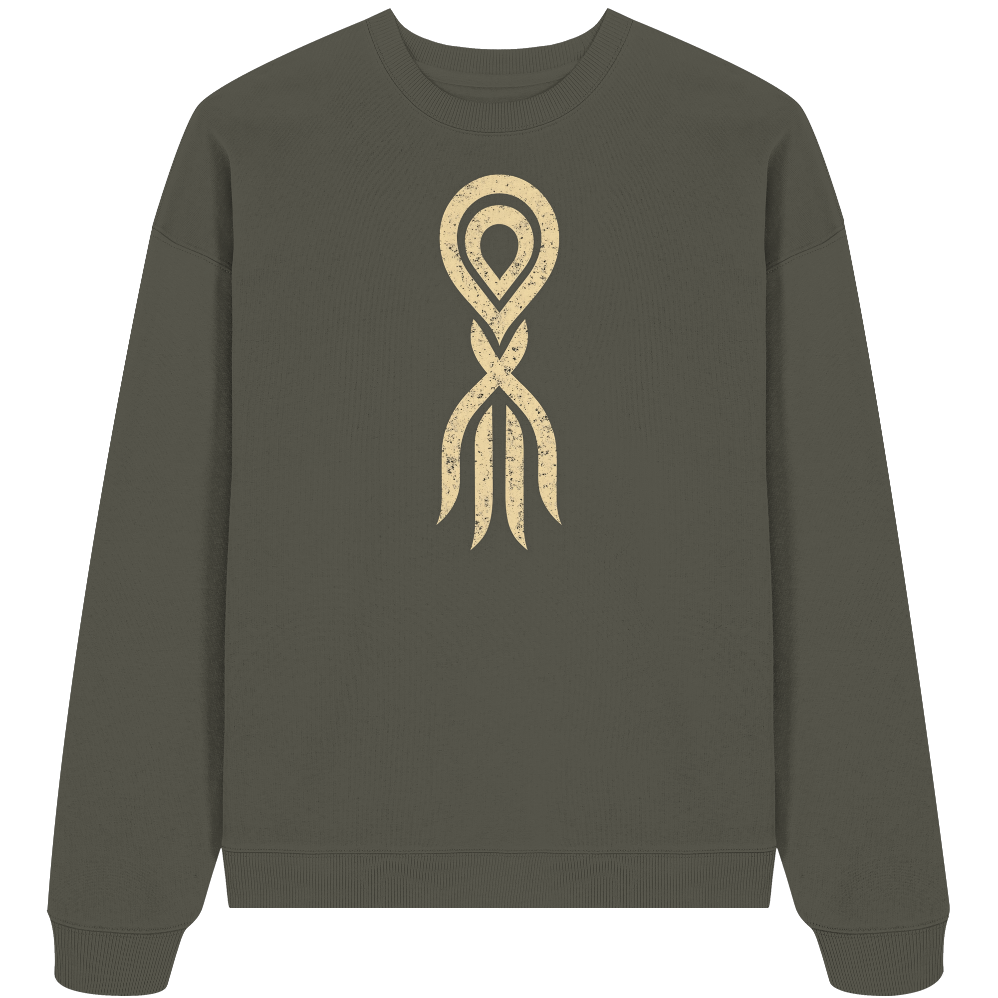 The Old King – Die Weisheit der Zeit - Organic Oversize Sweatshirt