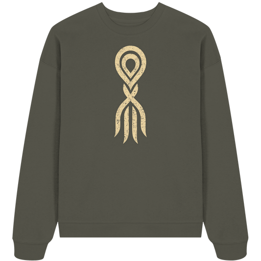 The Old King – Die Weisheit der Zeit - Organic Oversize Sweatshirt