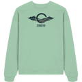 Everything is Movement – Der Fluss des Lebens - Organic Oversize Sweatshirt