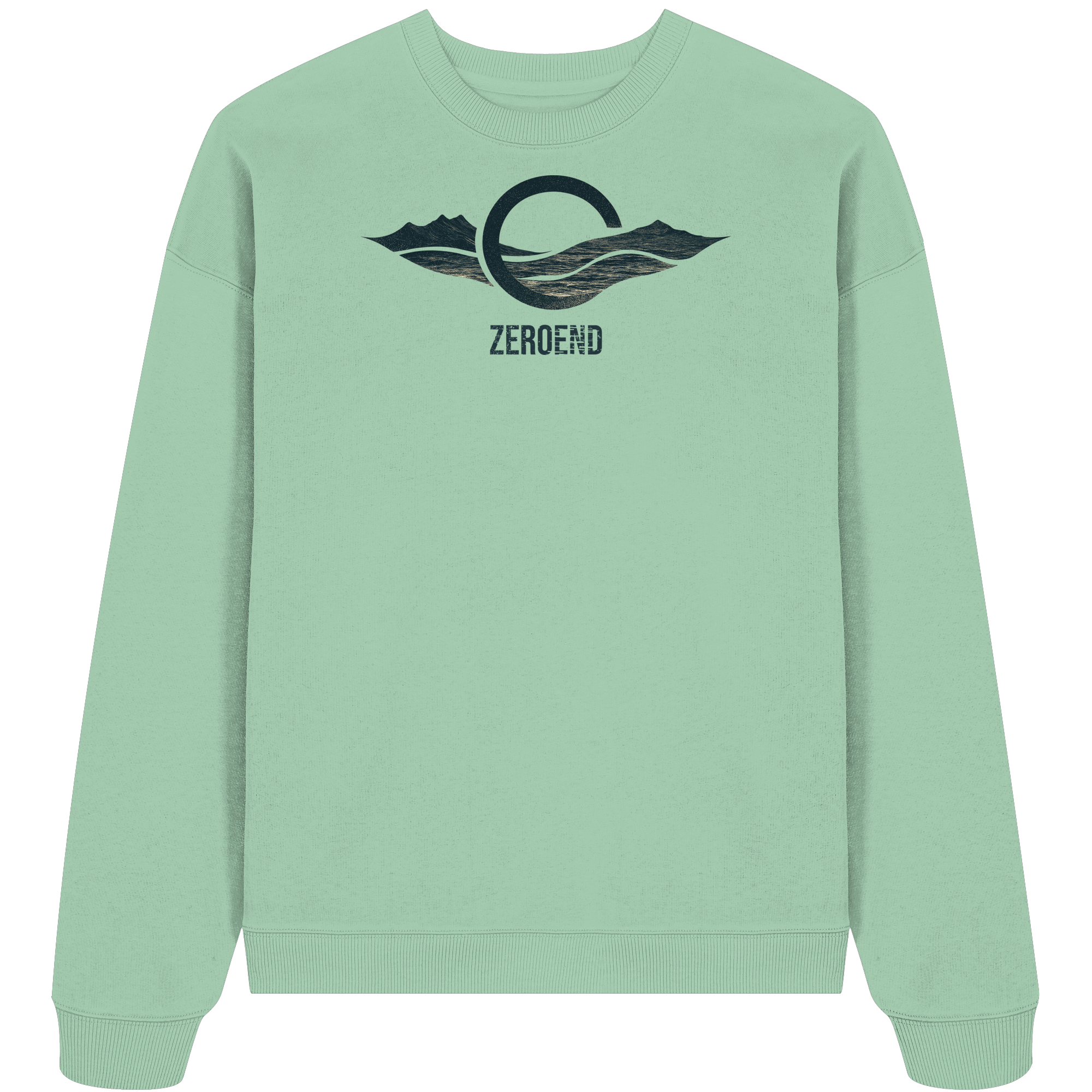 Everything is Movement – Der Fluss des Lebens - Organic Oversize Sweatshirt