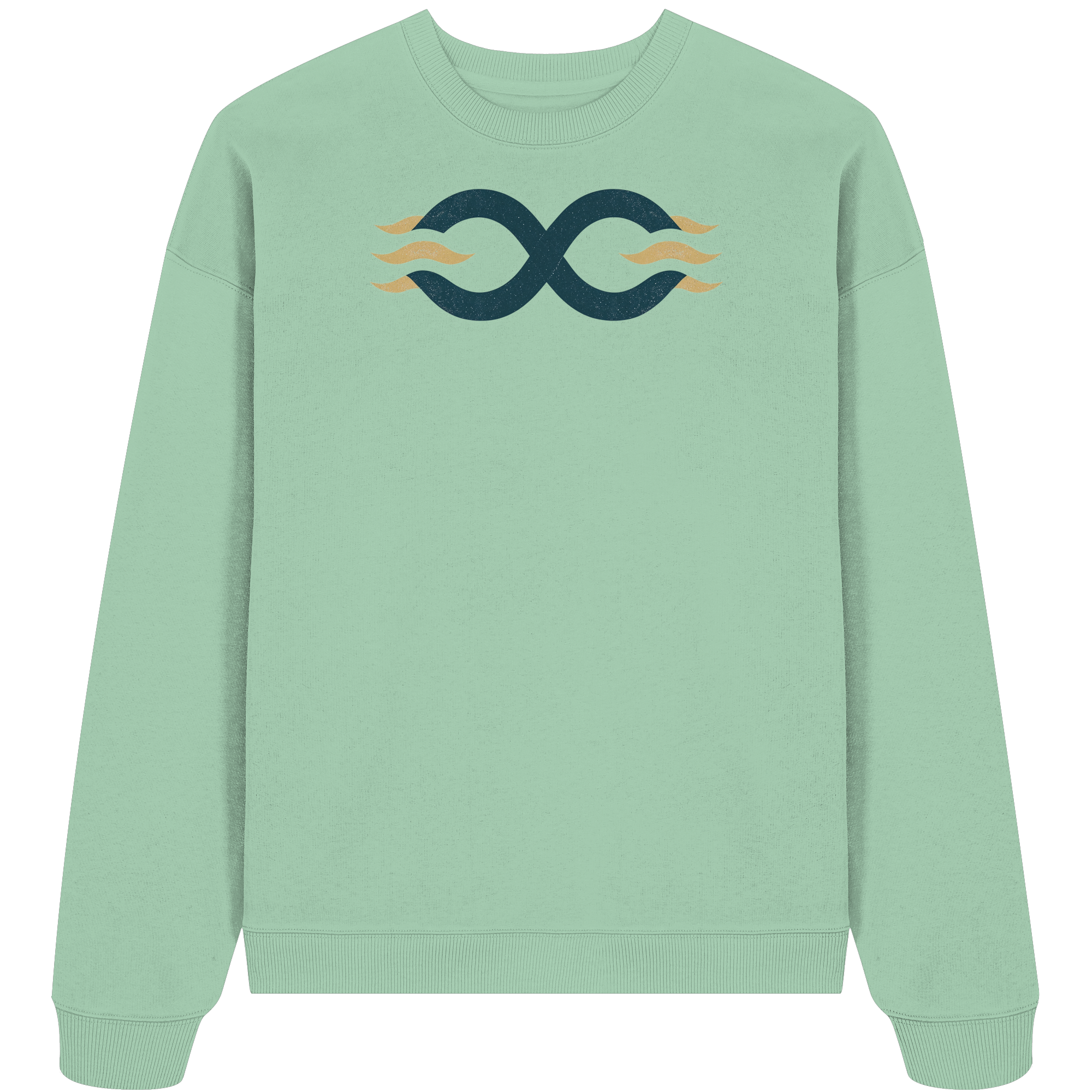 Infinite – Der ewige Kreislauf - Organic Oversize Sweatshirt