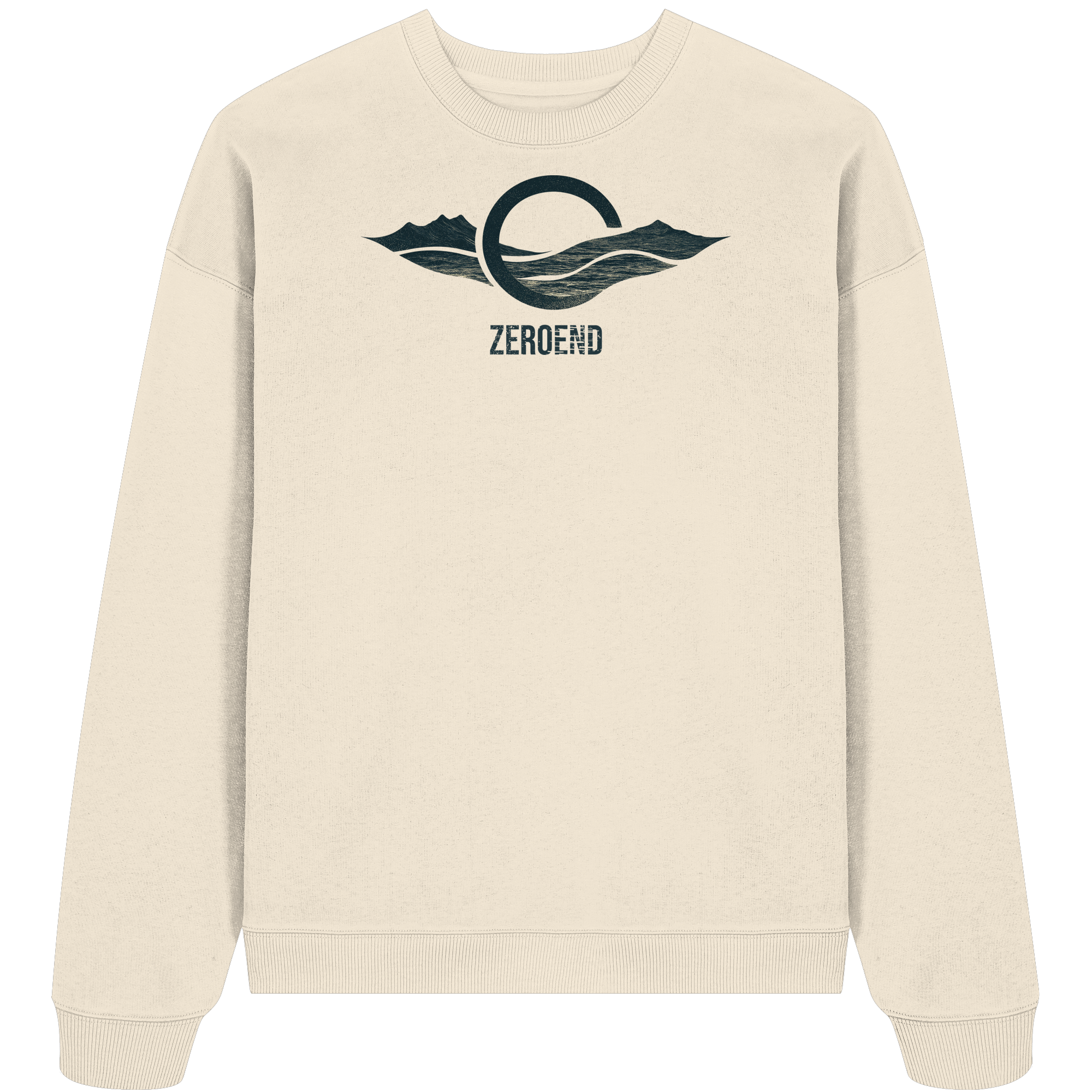 Everything is Movement – Der Fluss des Lebens - Organic Oversize Sweatshirt