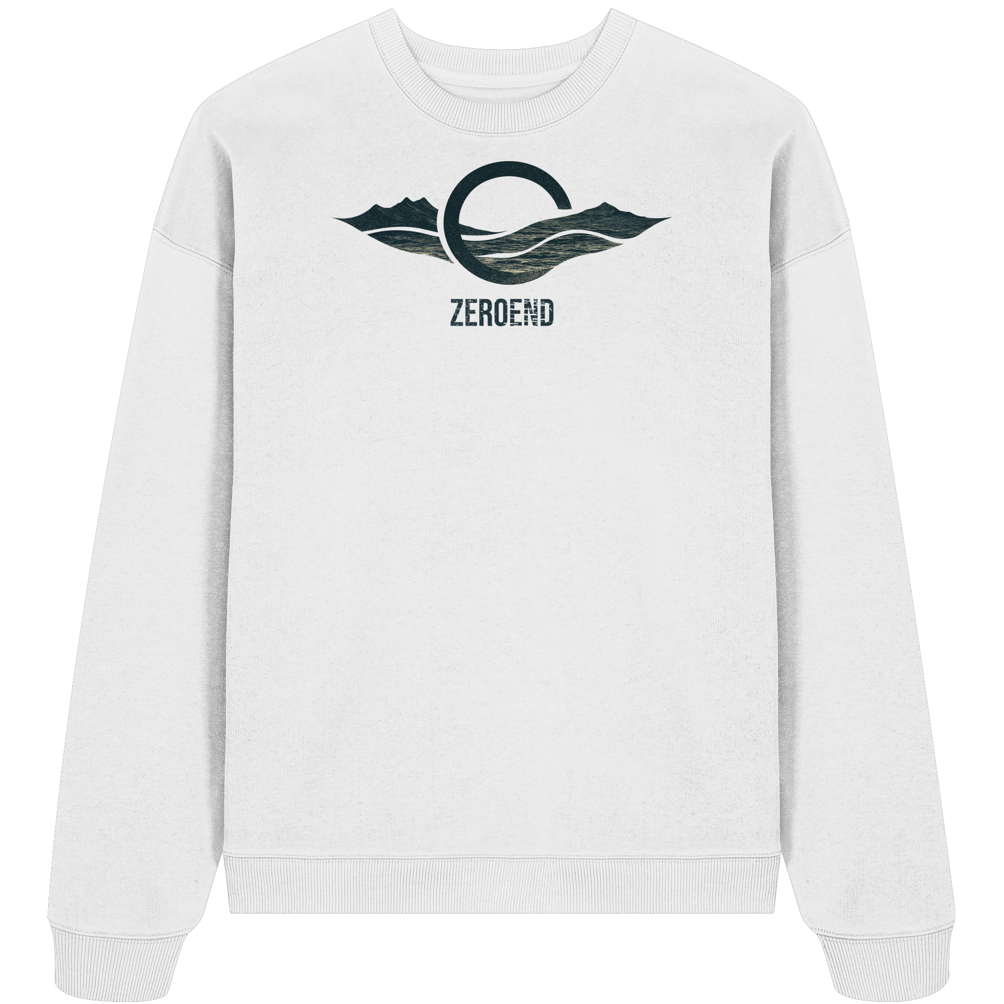 Everything is Movement – Der Fluss des Lebens - Organic Oversize Sweatshirt
