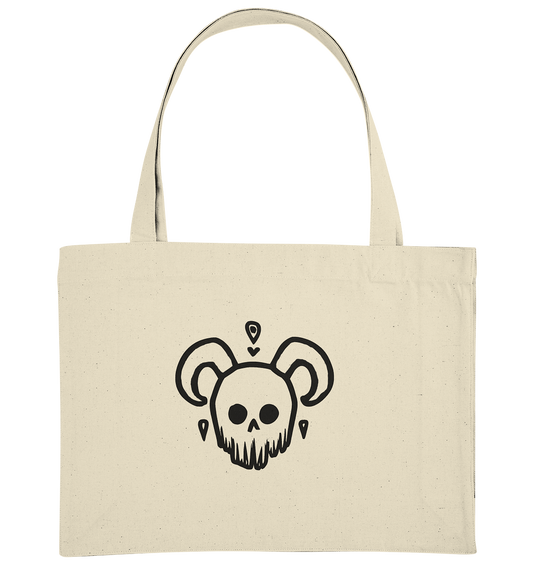 Der Totenkopf - Organic Shopping-Bag