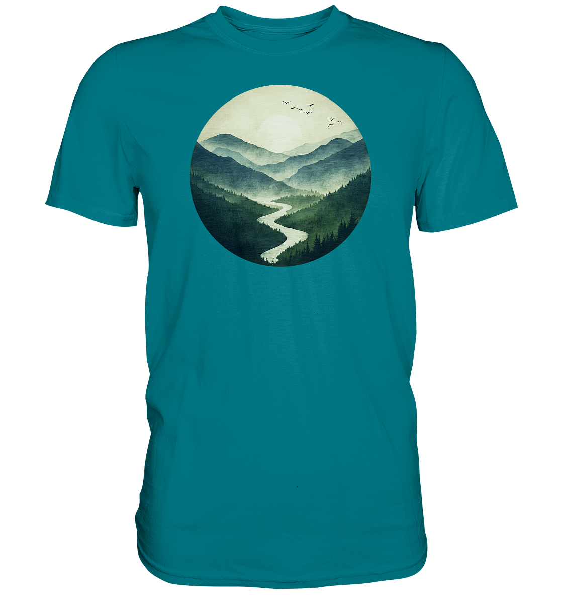 Valley – Die Ruhe zwischen den Höhen - Premium Shirt