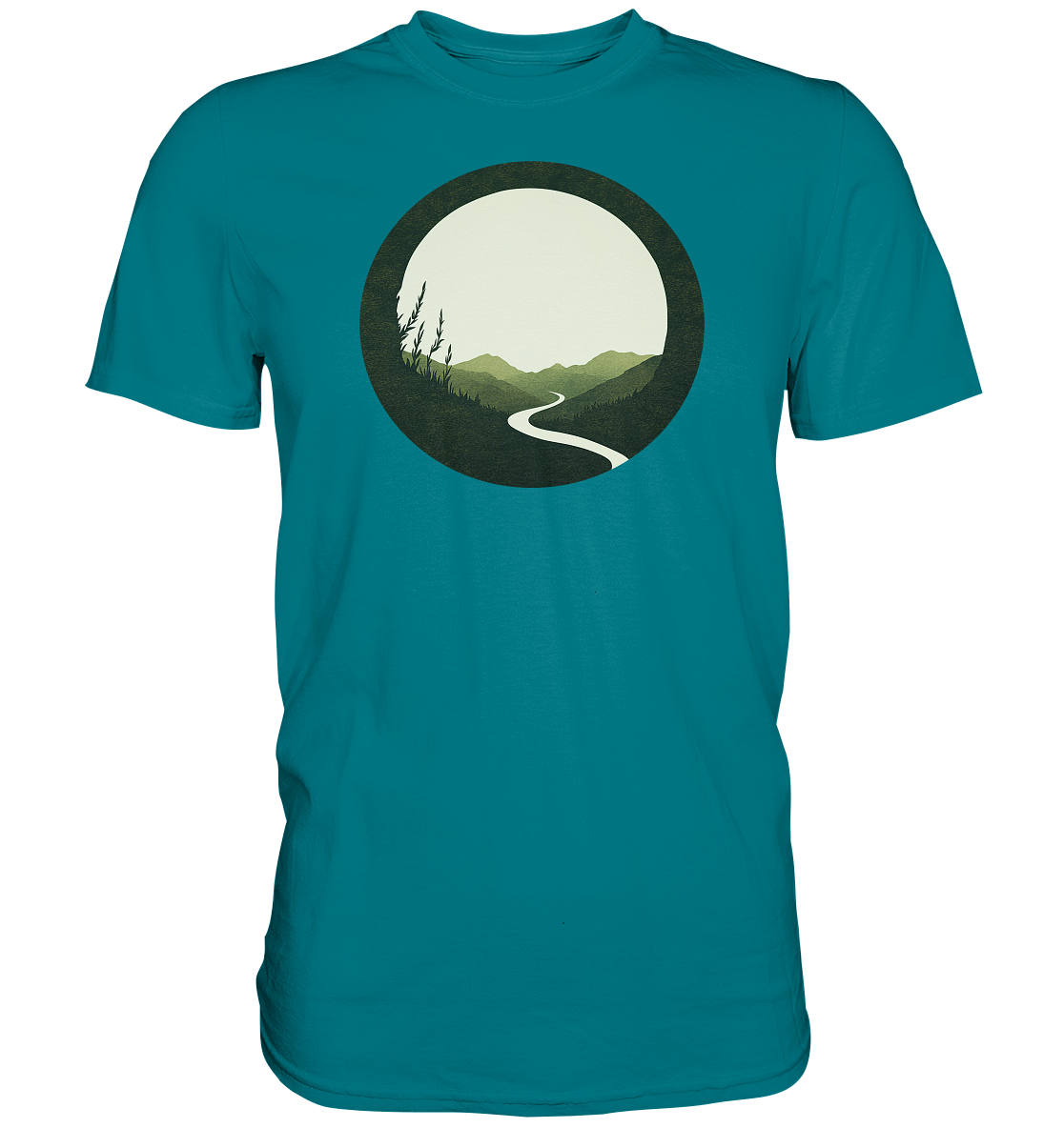 River of Life – Der Fluss des Seins - Premium Shirt