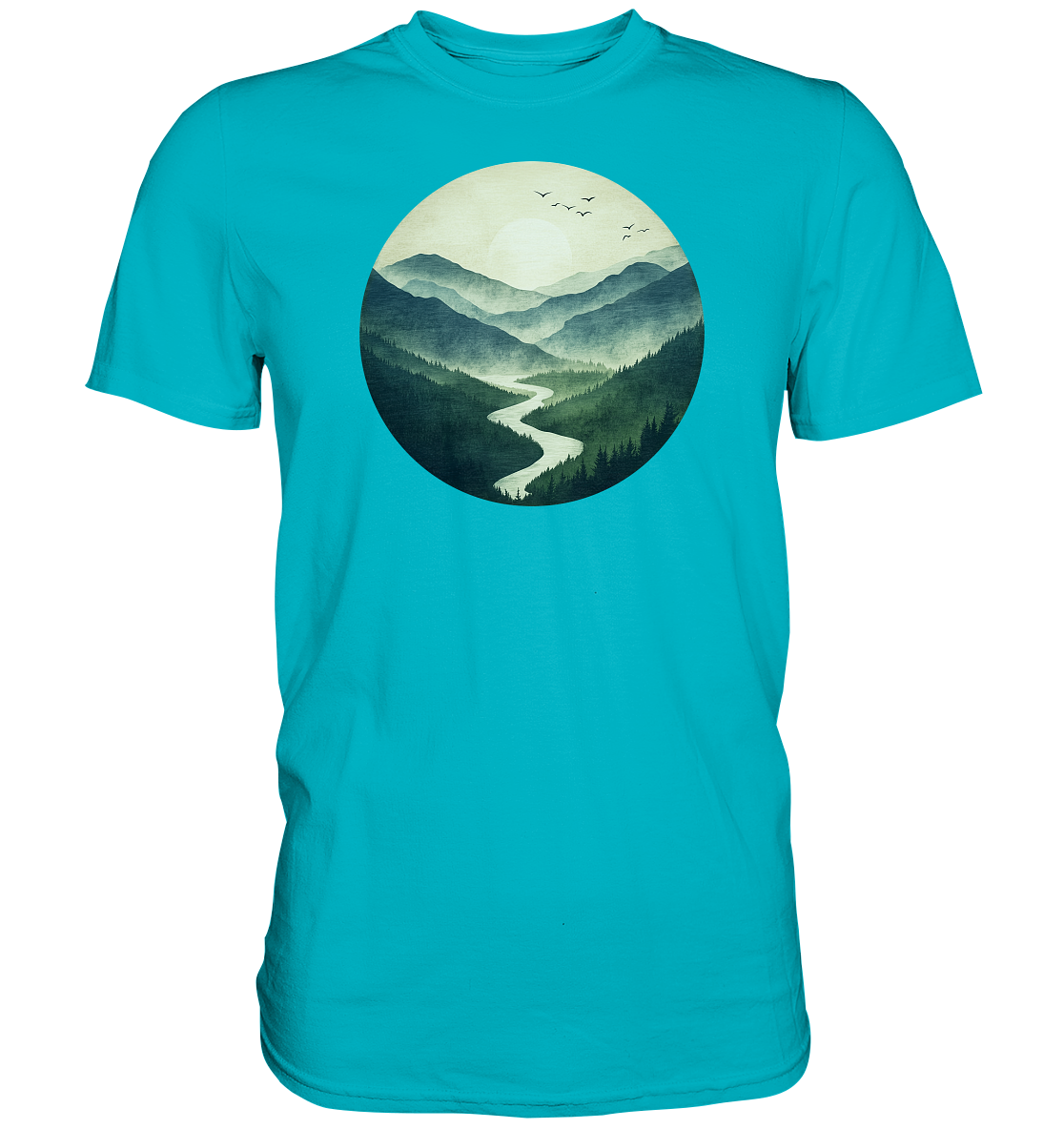 Valley – Die Ruhe zwischen den Höhen - Premium Shirt