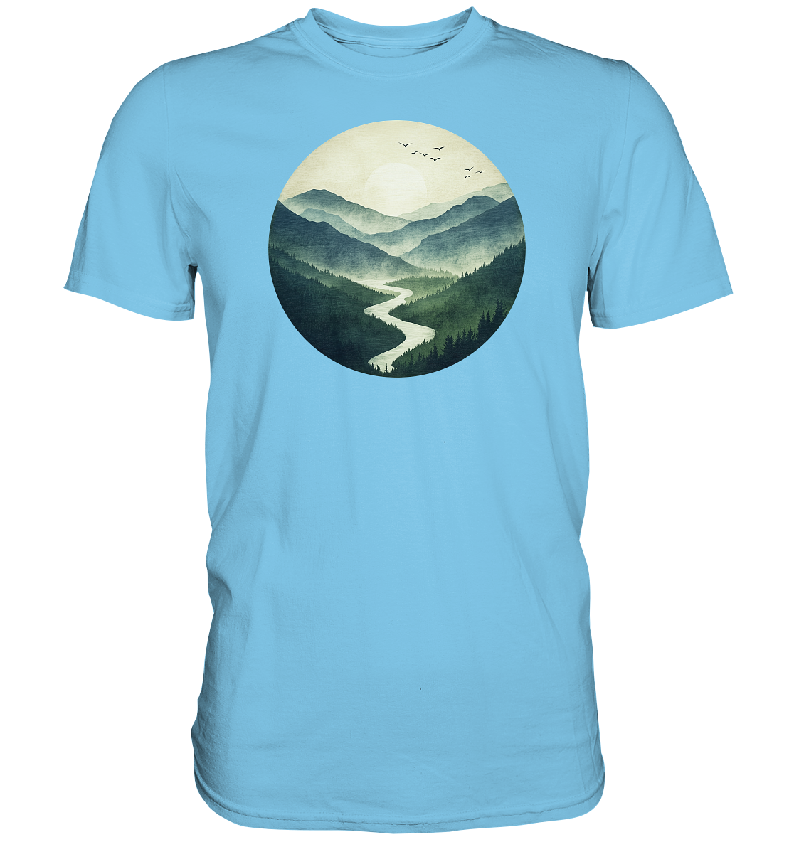 Valley – Die Ruhe zwischen den Höhen - Premium Shirt