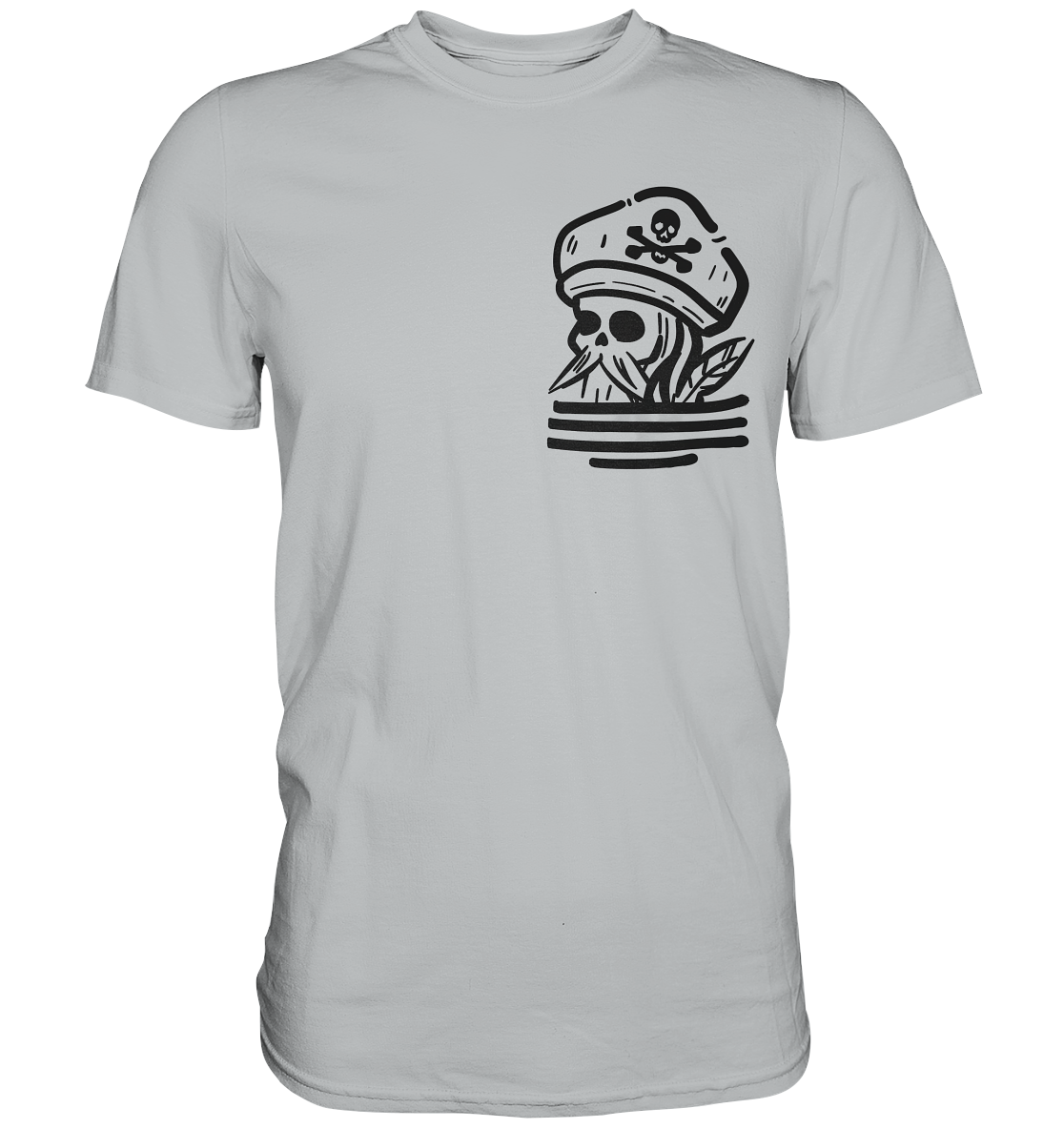 Der Piratenkapitän - Premium Shirt